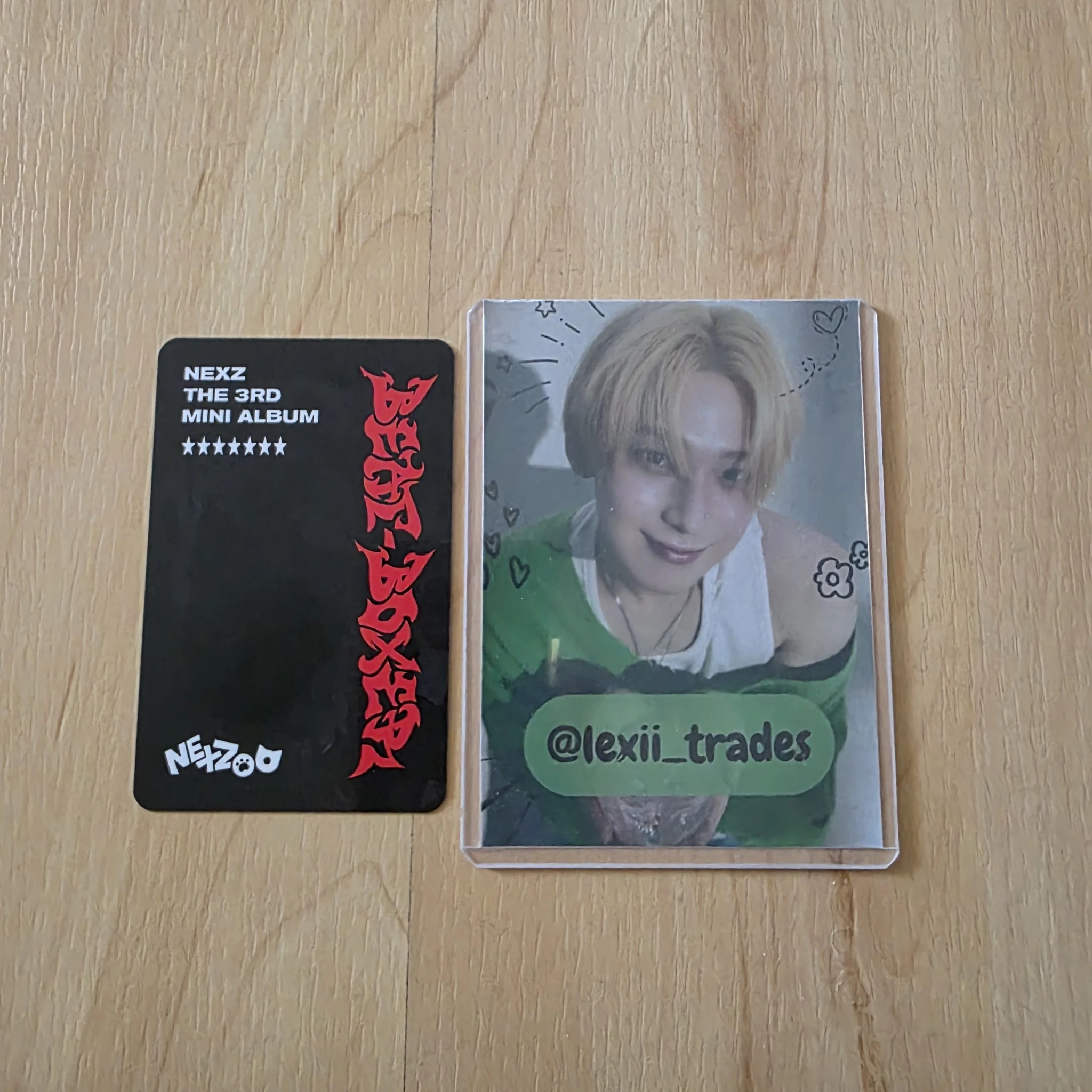 NEXZ Hyui NEXZ - Hyui - Beat-Boxer Album album photocard nexzoo ver photocard set listing photo 2