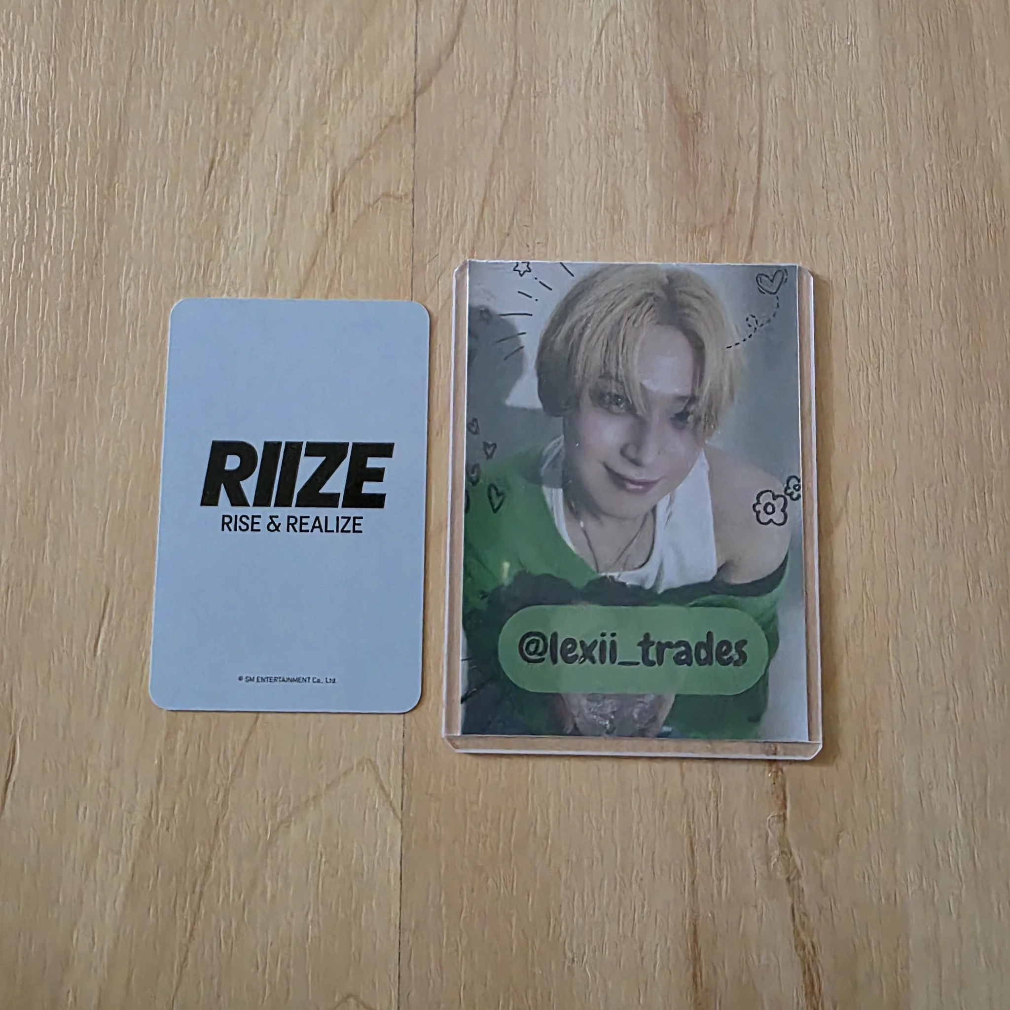 RIIZE Eunseok RIIZE - Eunseok - Talk Saxy Album musicplant (music plant) fansign purchase benefit listing photo 2