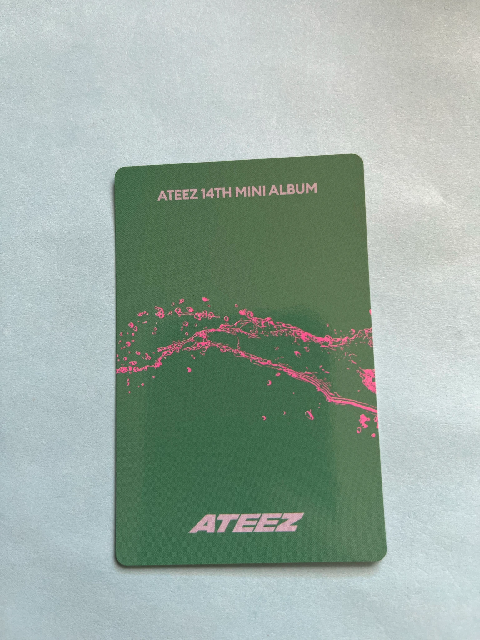 ATEEZ Yeosang ATEEZ - Yeosang - GOLDEN HOUR : Part.5 Album album photocard poca album Z version image card listing photo 2