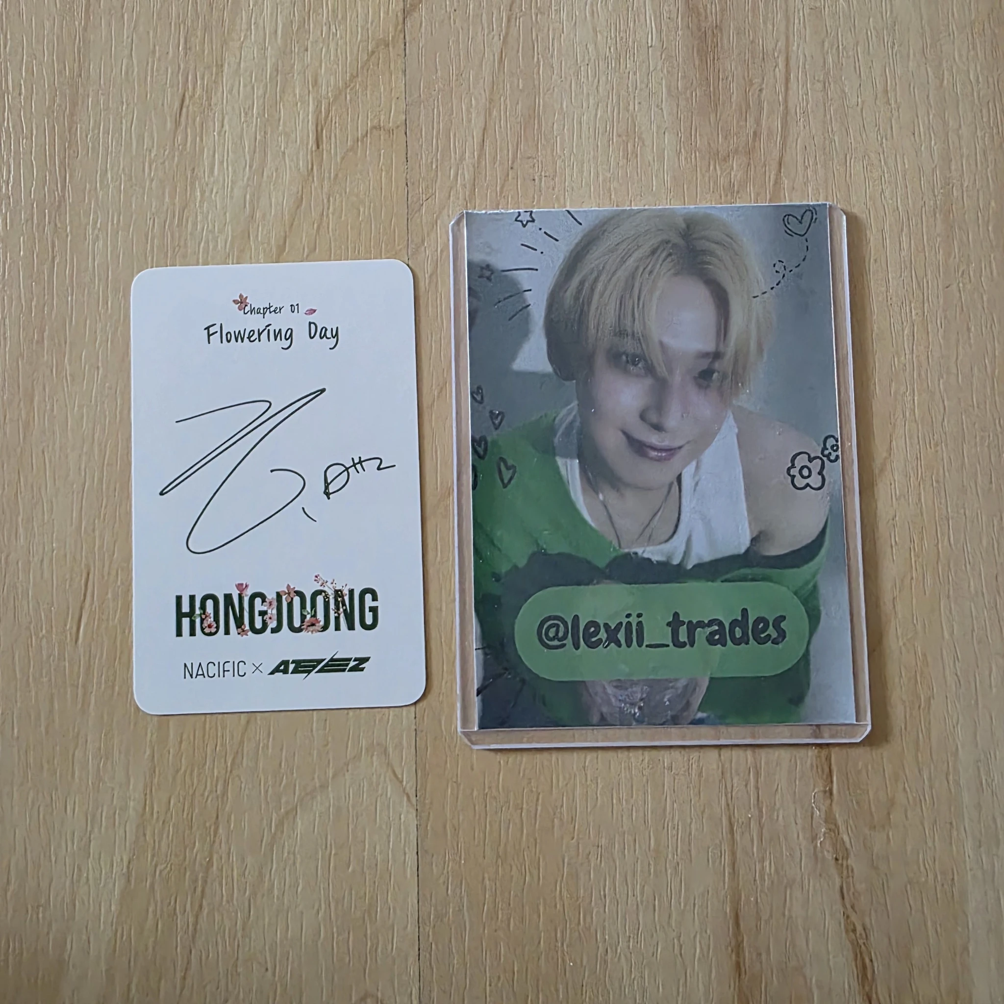 ATEEZ Hongjoong ATEEZ - Hongjoong - Ateez x Nacific Other nacific round 1 listing photo 2