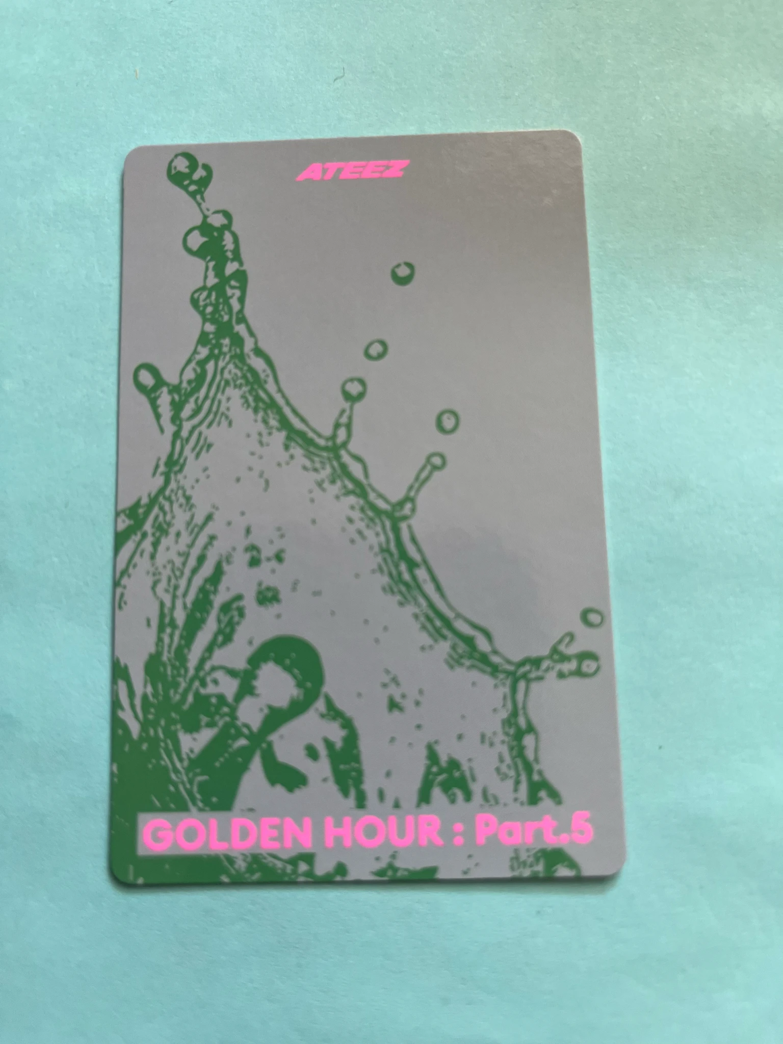 ATEEZ Jongho ATEEZ - Jongho - GOLDEN HOUR : Part.5 Album album photocard diary version listing photo 2