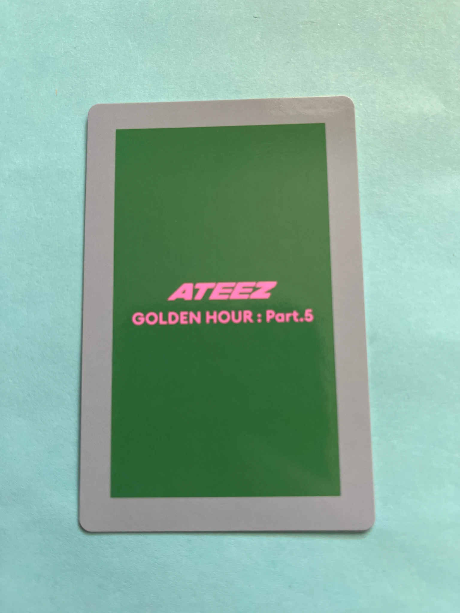 ATEEZ Jongho ATEEZ - Jongho - GOLDEN HOUR : Part.5 Album album photocard diary version listing photo 2