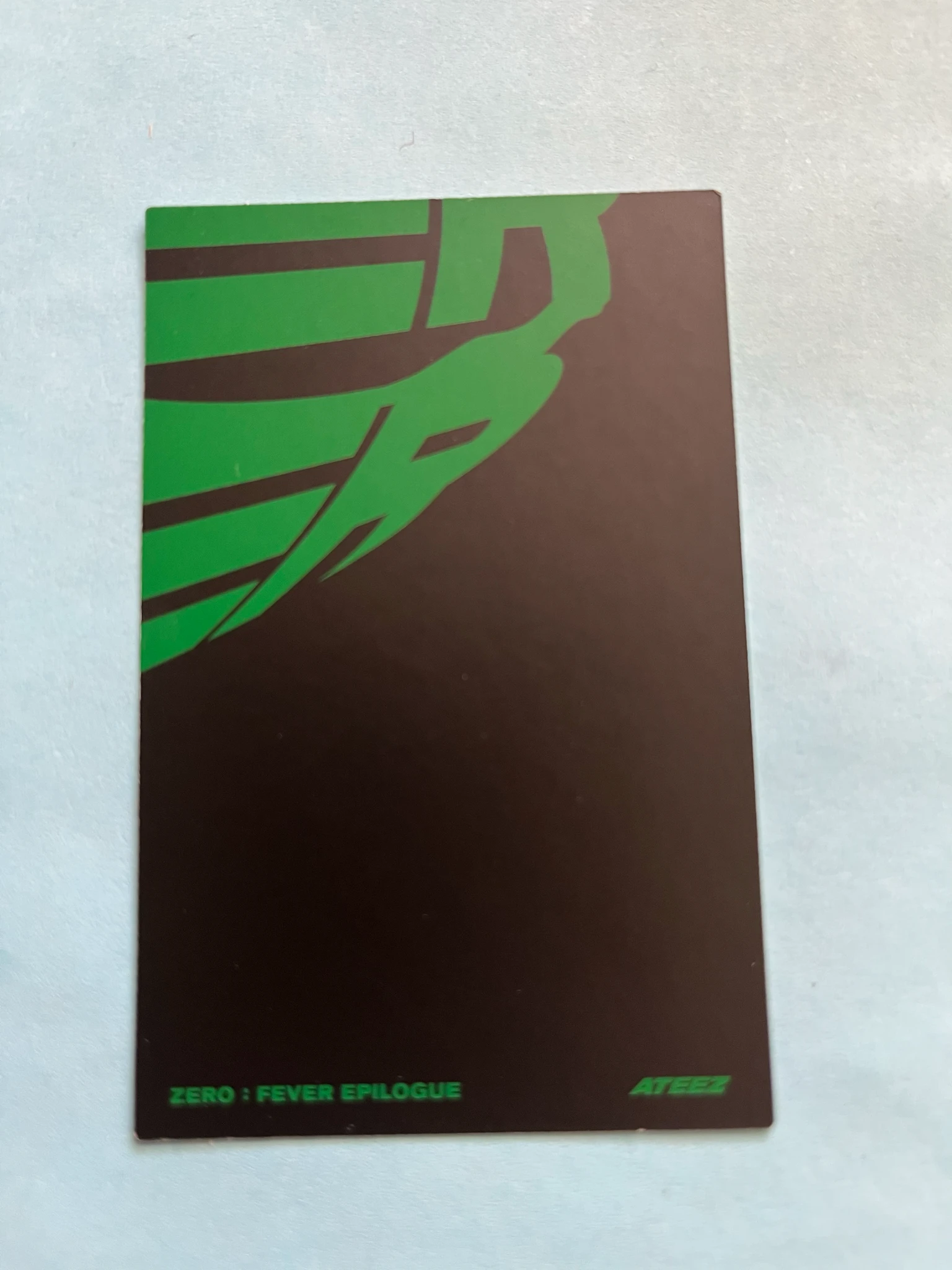 ATEEZ Jongho ATEEZ - Jongho - ZERO : FEVER EPILOGUE Album album photocard diary version version 2 listing photo 2