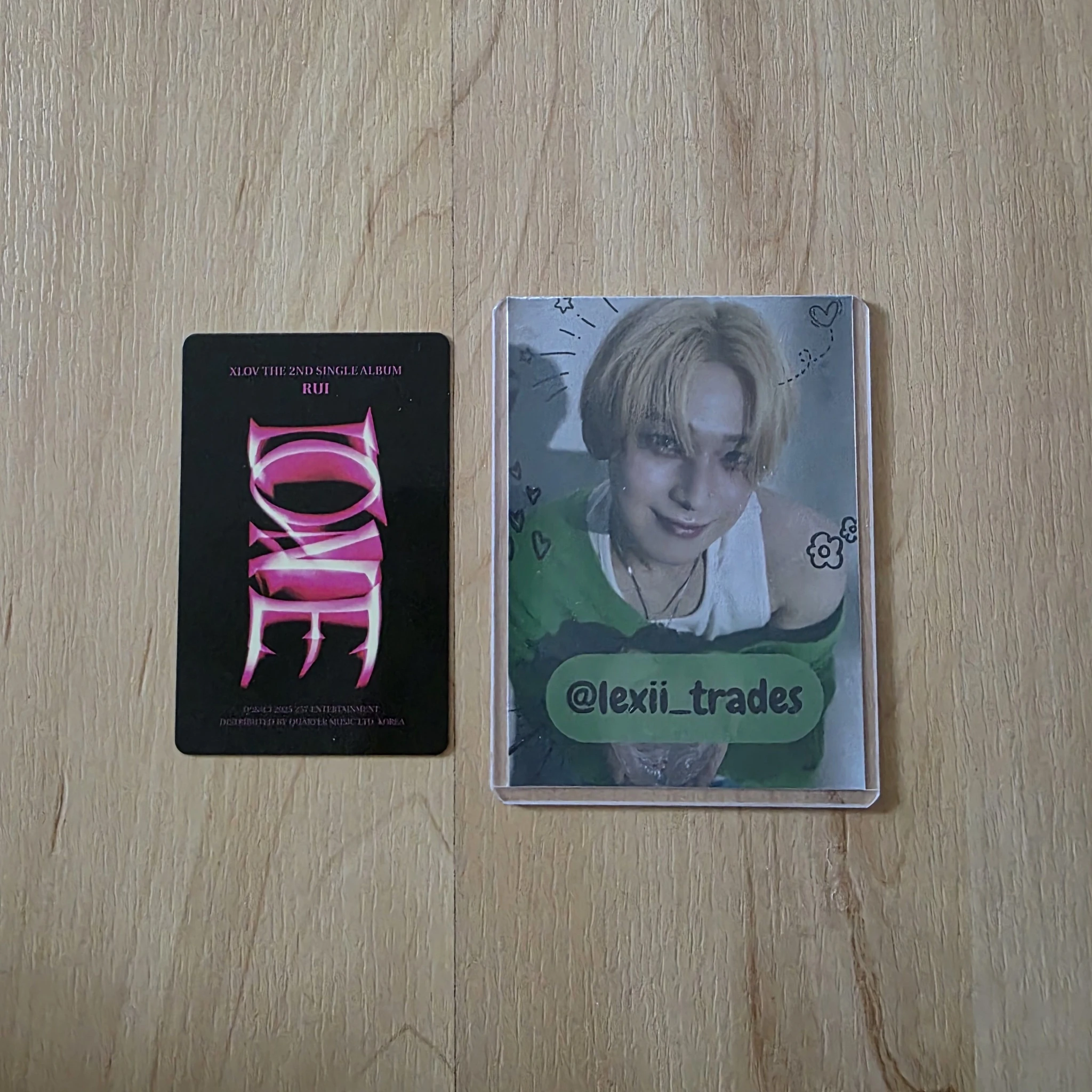 XLOV Rui XLOV - Rui - I ONE Album i ver. listing photo 2