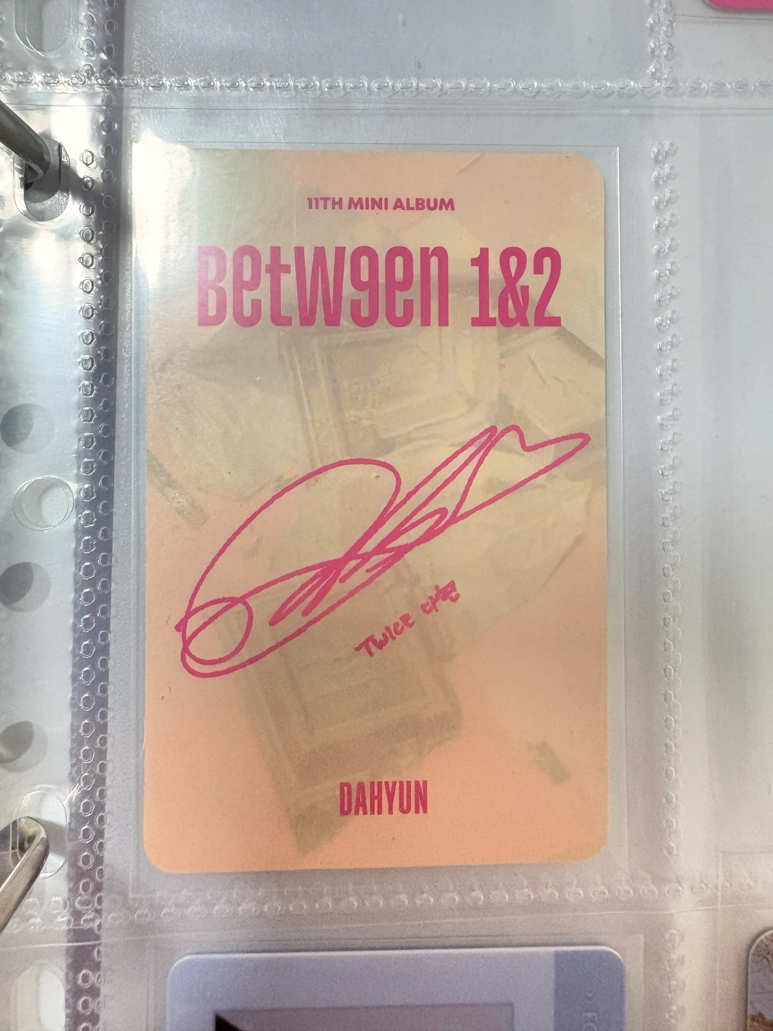 TWICE Dahyun TWICE-Dahyun-Album-BETWEEN 1&2 listing photo 2