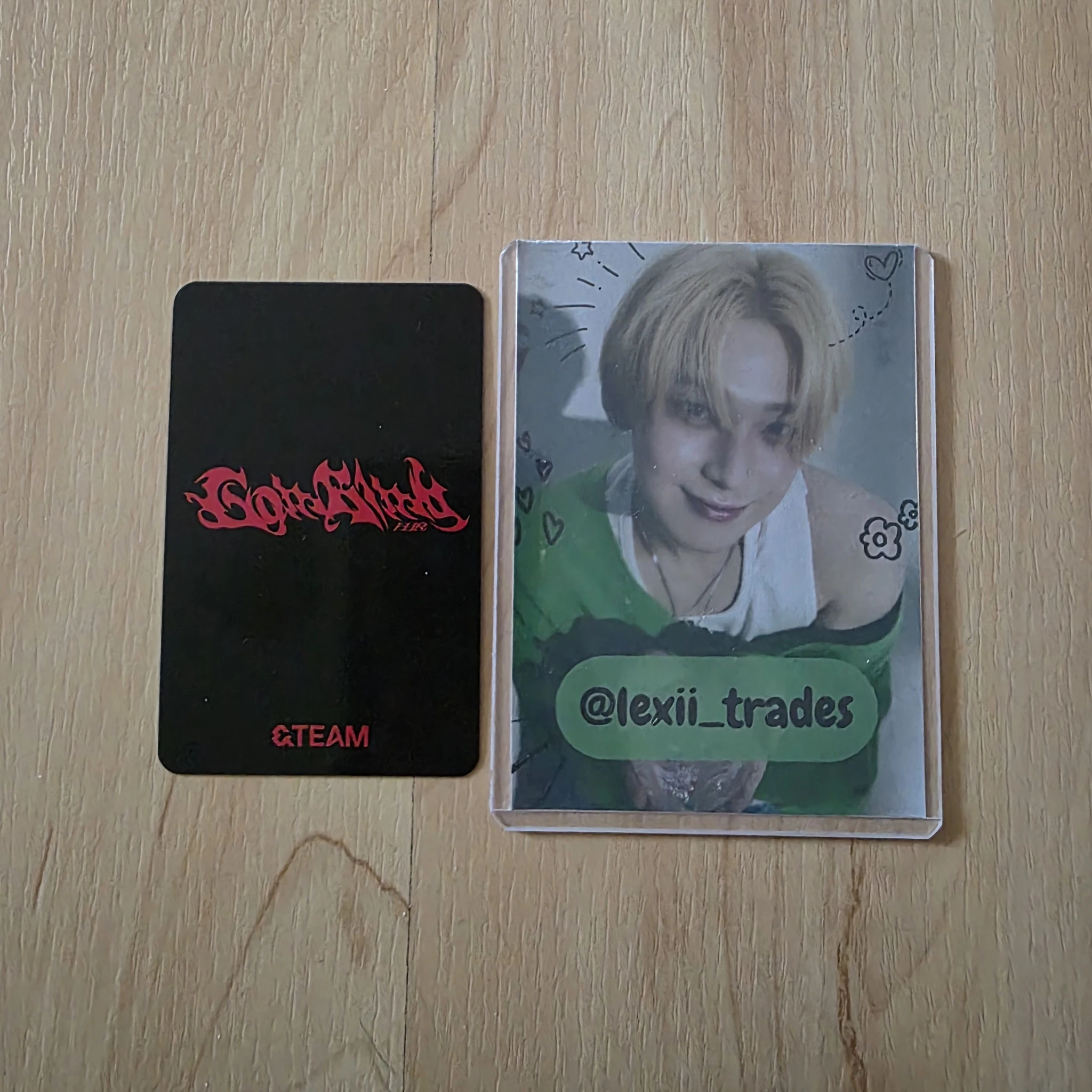 &TEAM Nicholas &TEAM - Nicholas - Go in Blind - EP Album lucky draw musicplant fansign 1.0 listing photo 2