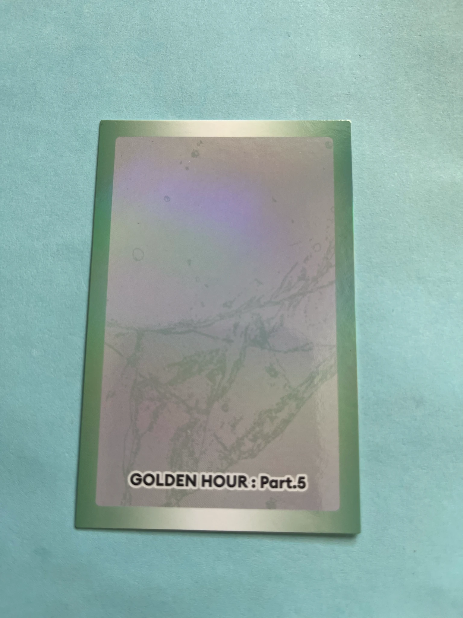 ATEEZ Wooyoung ATEEZ - Wooyoung - GOLDEN HOUR : Part.5 Album album photocard listing photo 2