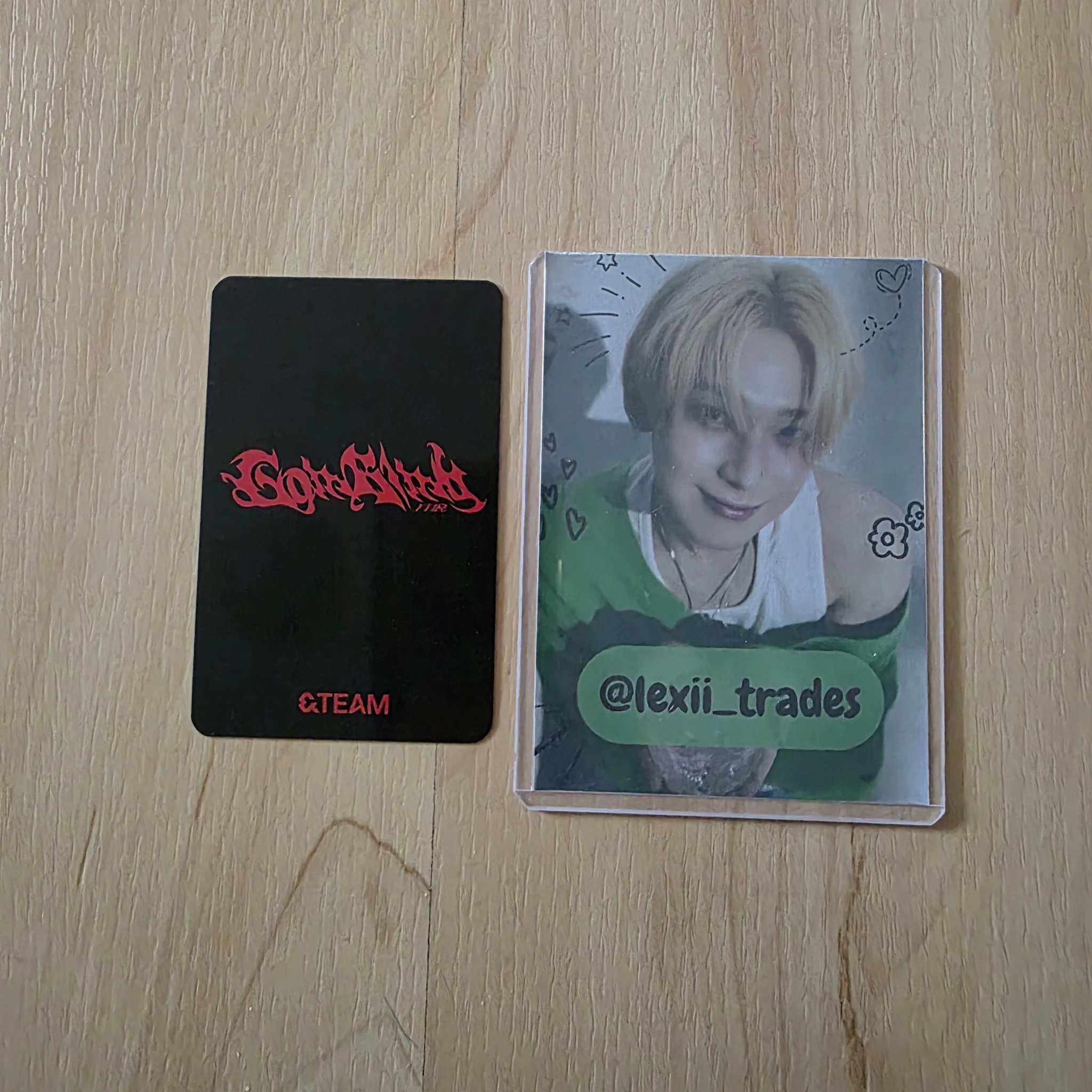 &TEAM Maki &TEAM - Maki - Go in Blind - EP Album lucky draw musicplant fansign 1.0 listing photo 2