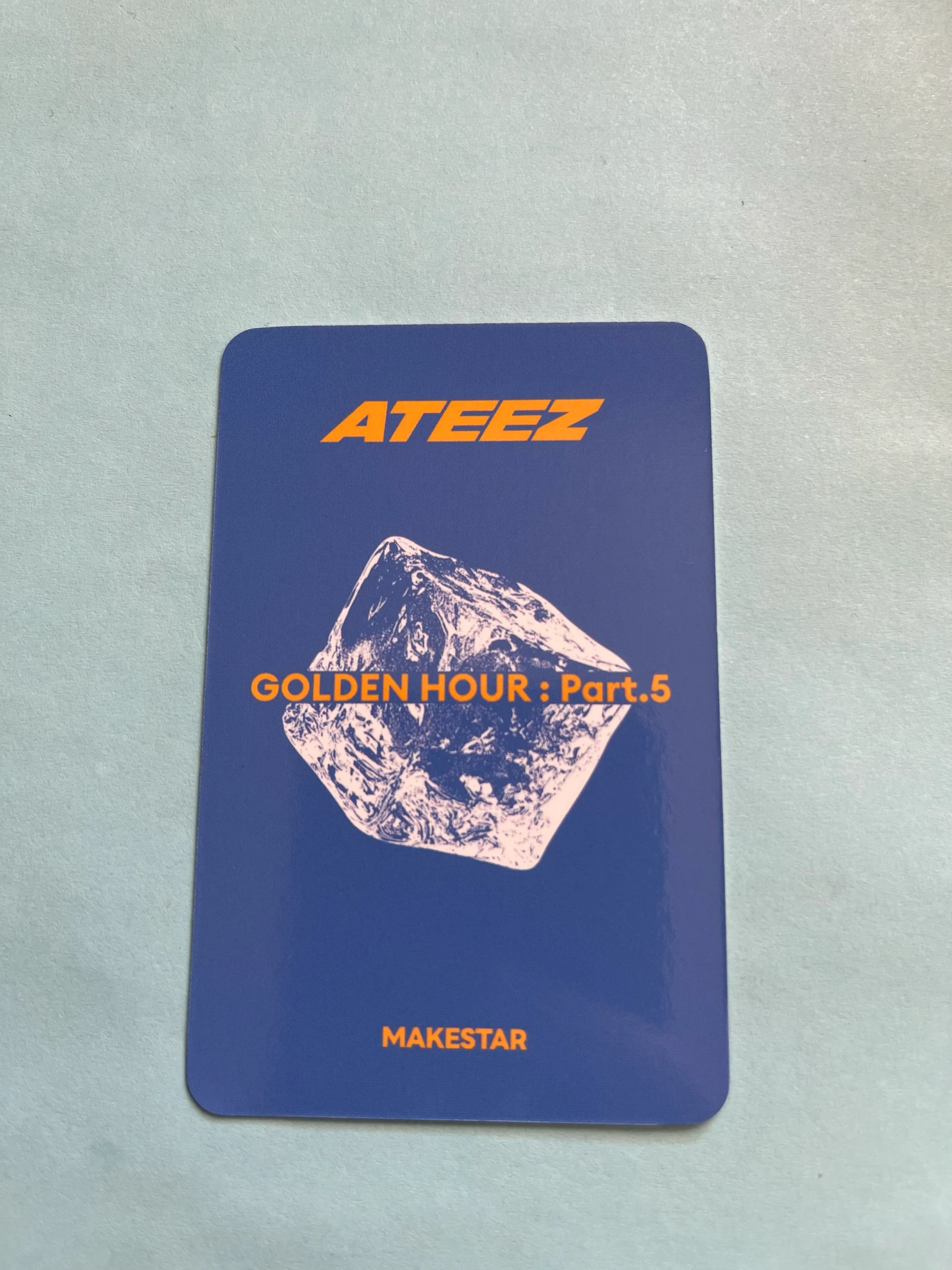 ATEEZ Wooyoung ATEEZ - Wooyoung - GOLDEN HOUR : Part.5 Album pob (pre-order benefit) makestar listing photo 2