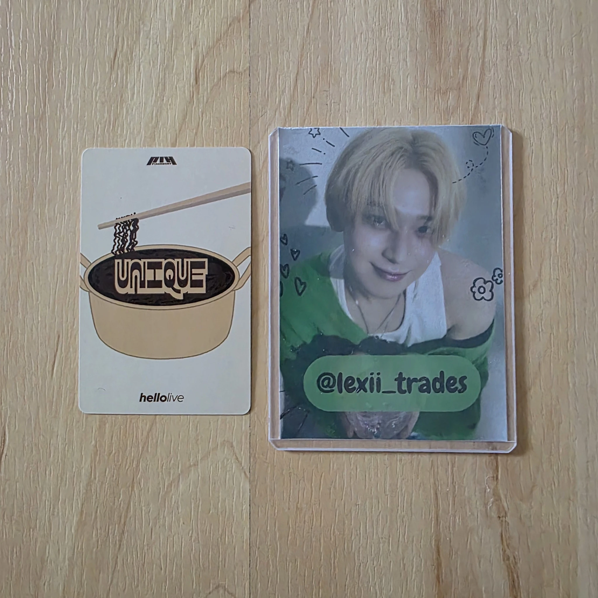 P1Harmony Jongseob P1Harmony - Jongseob - UNIQUE Album hellolive fansign round 2 listing photo 2