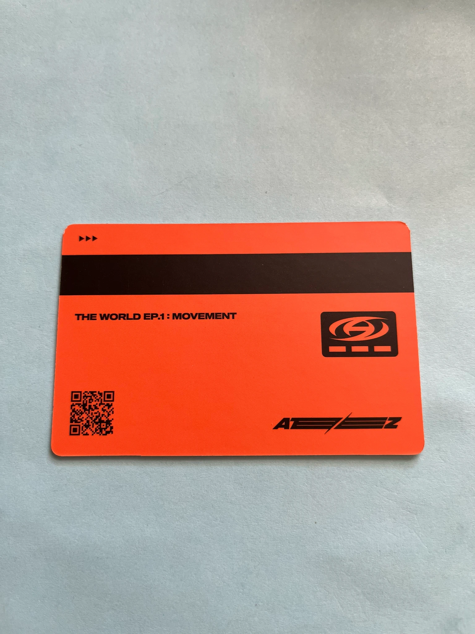 ATEEZ San ATEEZ - San - THE WORLD EP.1 : MOVEMENT Album album photocard Z version id card listing photo 2