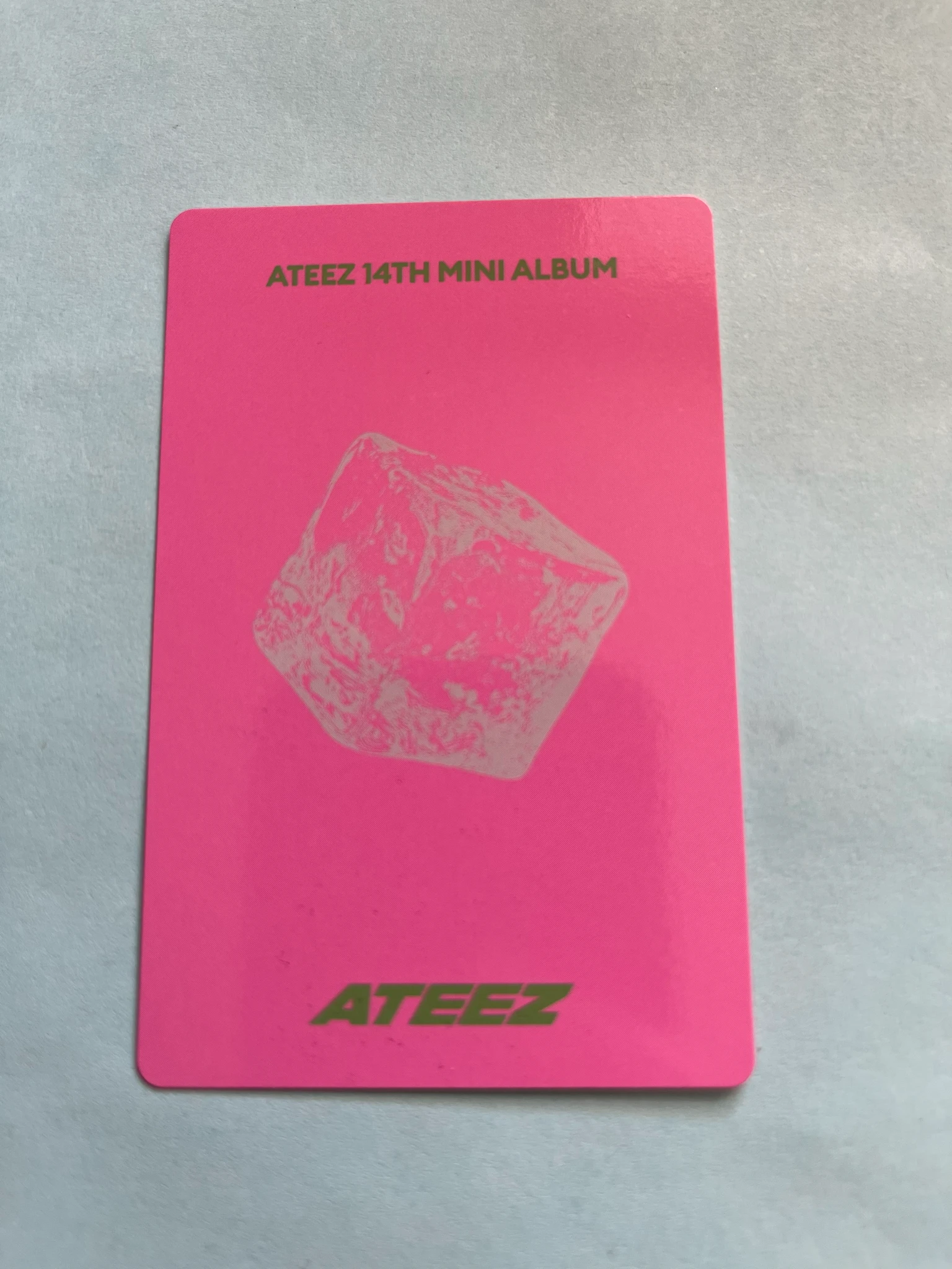 ATEEZ San ATEEZ - San - GOLDEN HOUR : Part.5 Album poca album A version image card listing photo 2