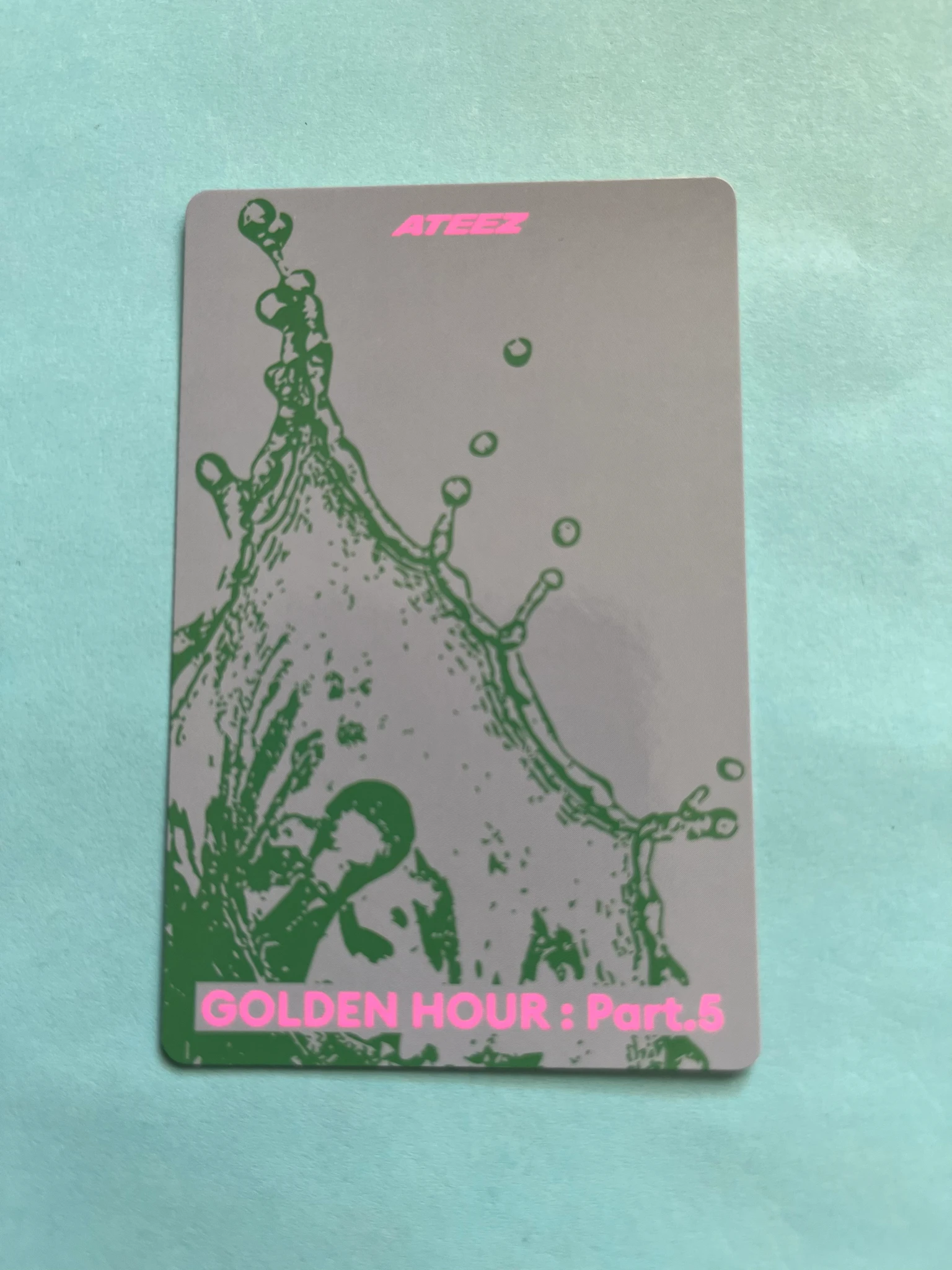 ATEEZ San ATEEZ - San - GOLDEN HOUR : Part.5 Album album photocard diary version version 1 listing photo 2