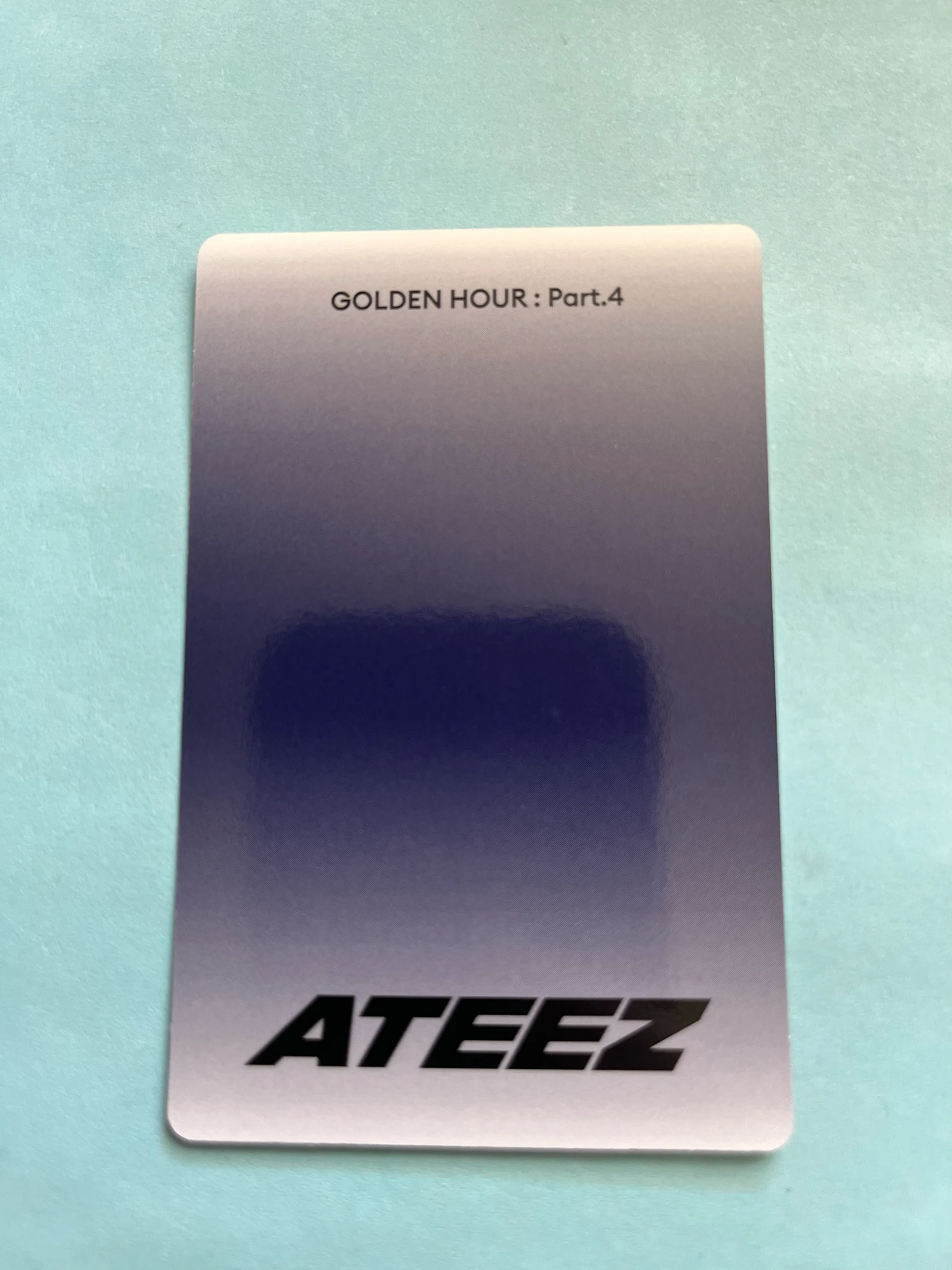 ATEEZ San ATEEZ - San - Golden Hour : Part.4 Album album photocard poca album listing photo 2
