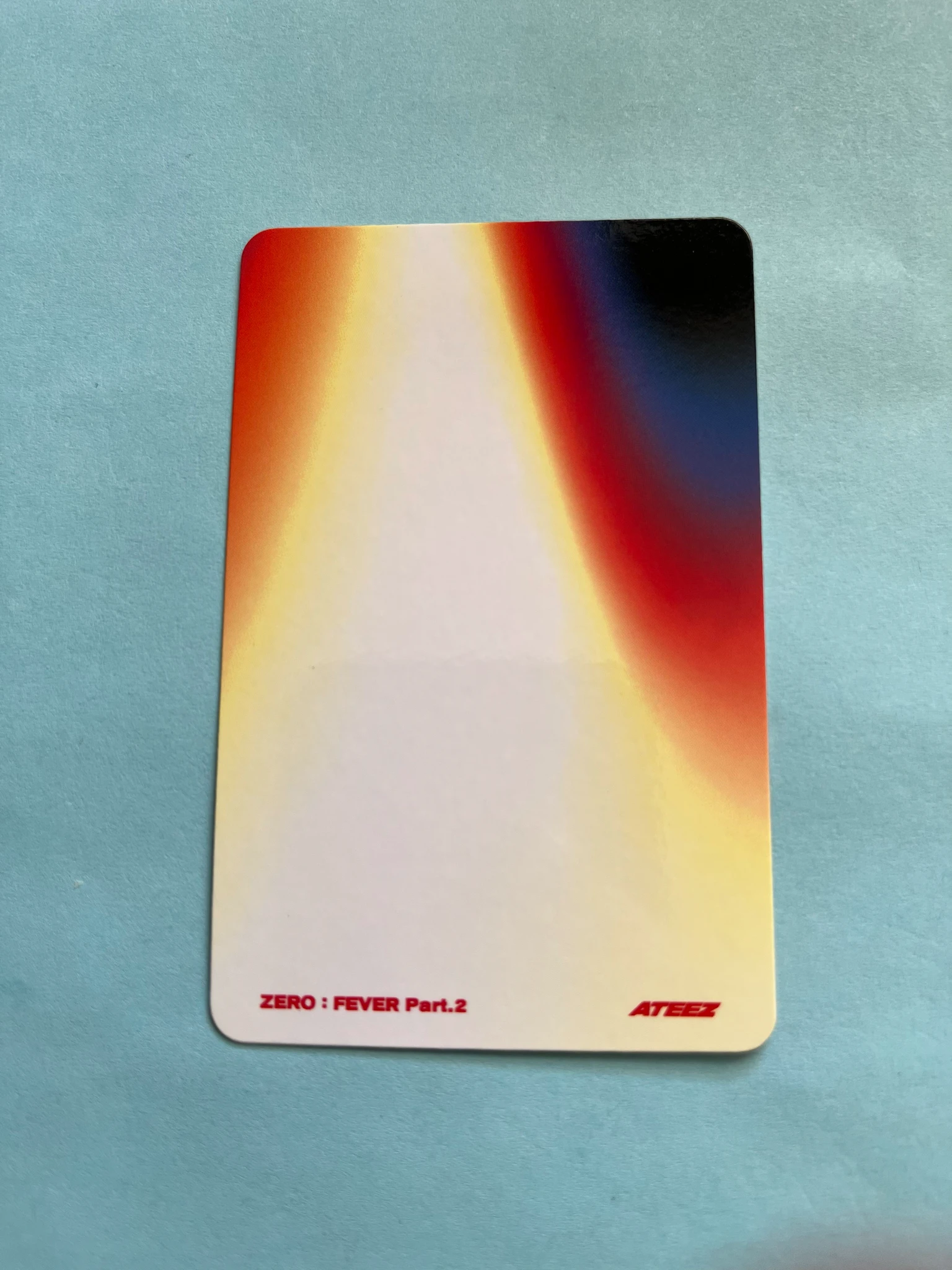 ATEEZ San ATEEZ - San - ZERO : FEVER Part.2 Album album photocard A version listing photo 2