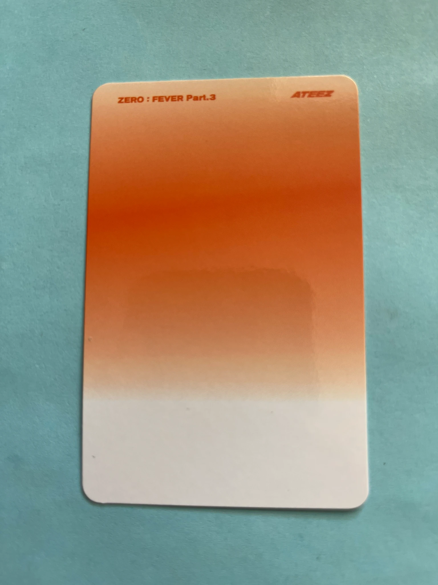 ATEEZ San ATEEZ - San - ZERO : FEVER Part.3 Album album photocard diary version version 1 listing photo 2