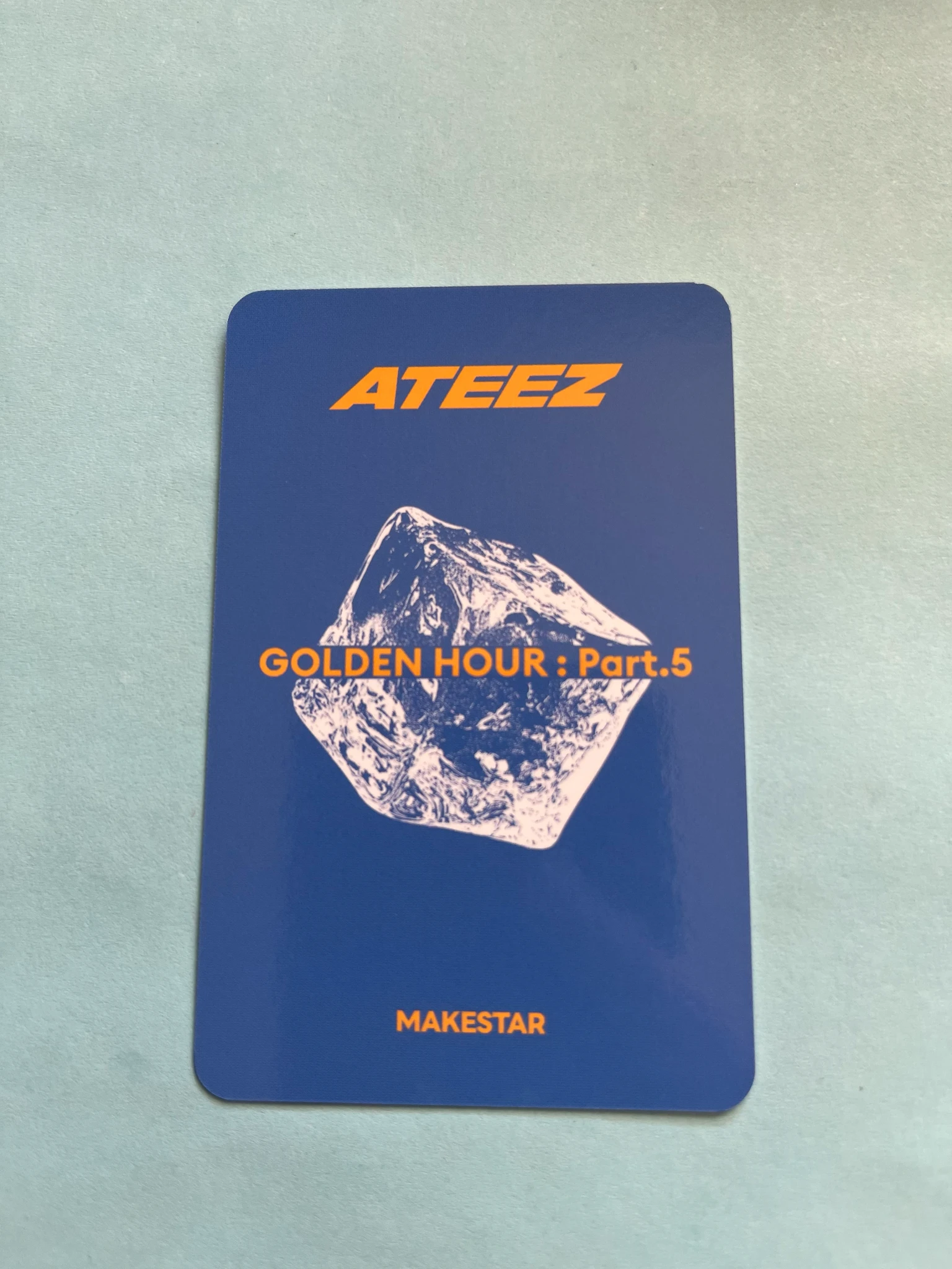 ATEEZ San ATEEZ - San - GOLDEN HOUR : Part.5 Album makestar pob (pre-order benefit) listing photo 2
