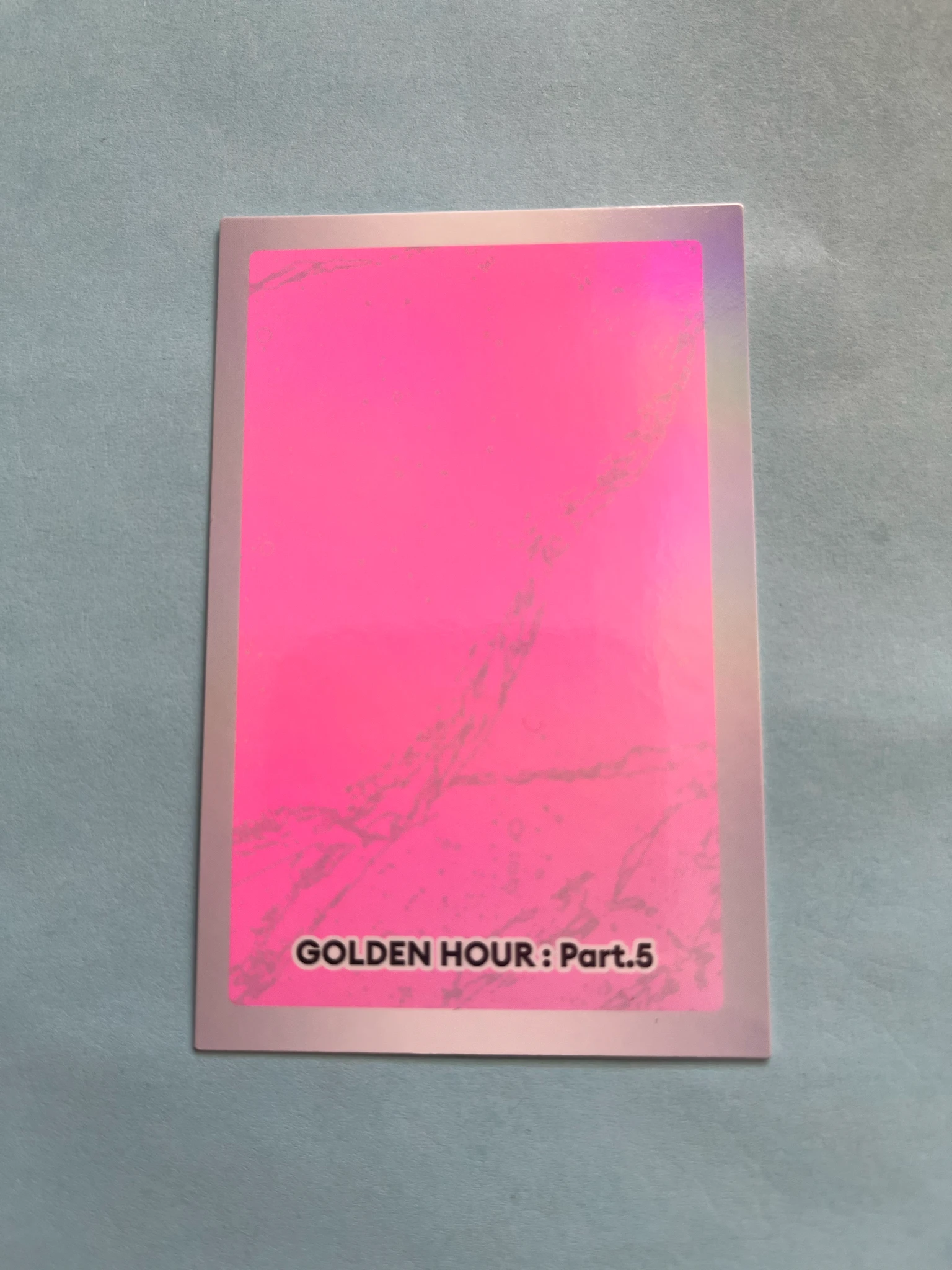 ATEEZ Yeosang ATEEZ - Yeosang - GOLDEN HOUR : Part.5 Album album photocard holographic (hologram) listing photo 2