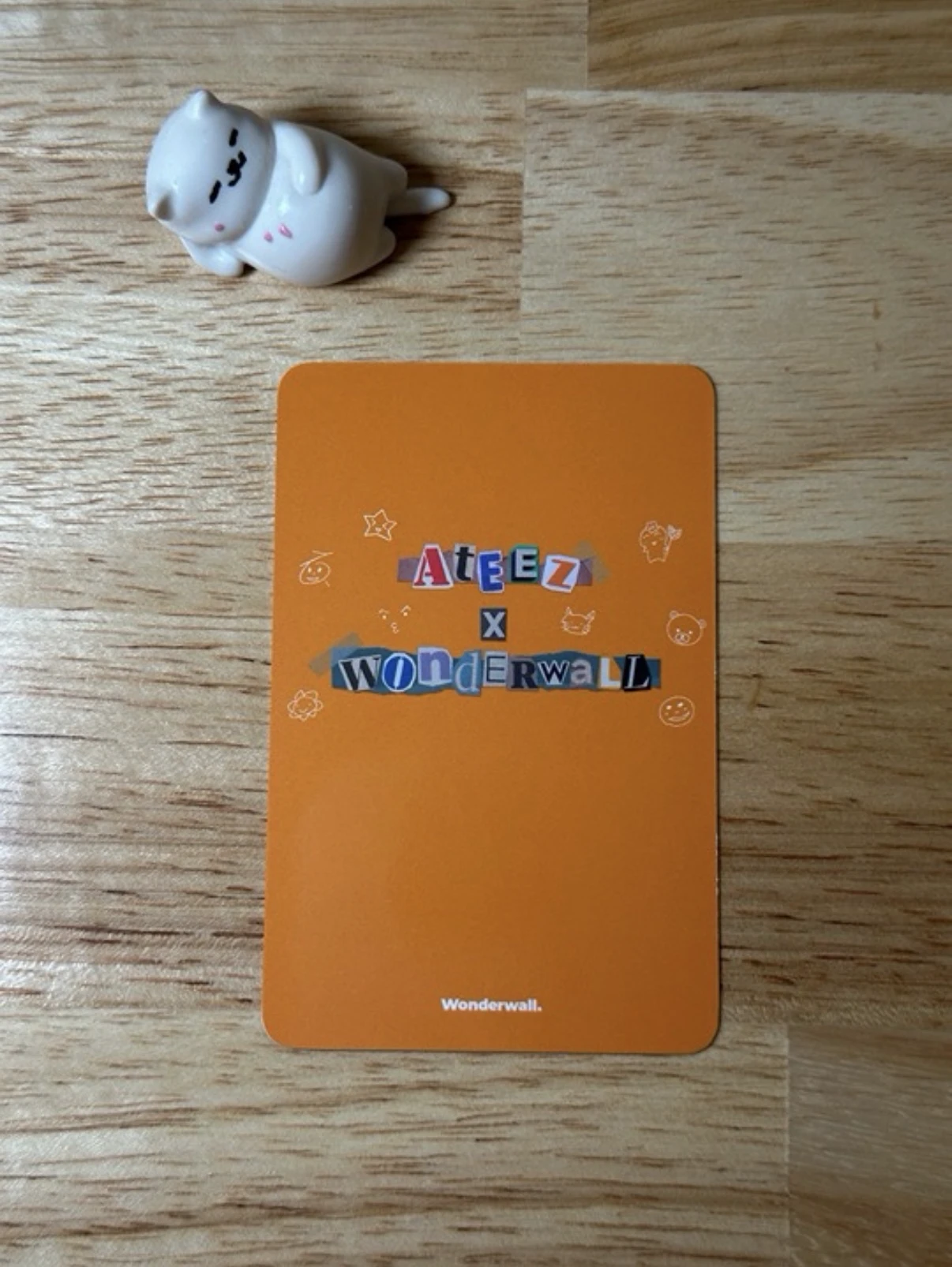 ATEEZ San ATEEZ - San - Wonderwall Merchline Other merch photocard brand collaboration wonderwall first collaboration round 1 listing photo 2