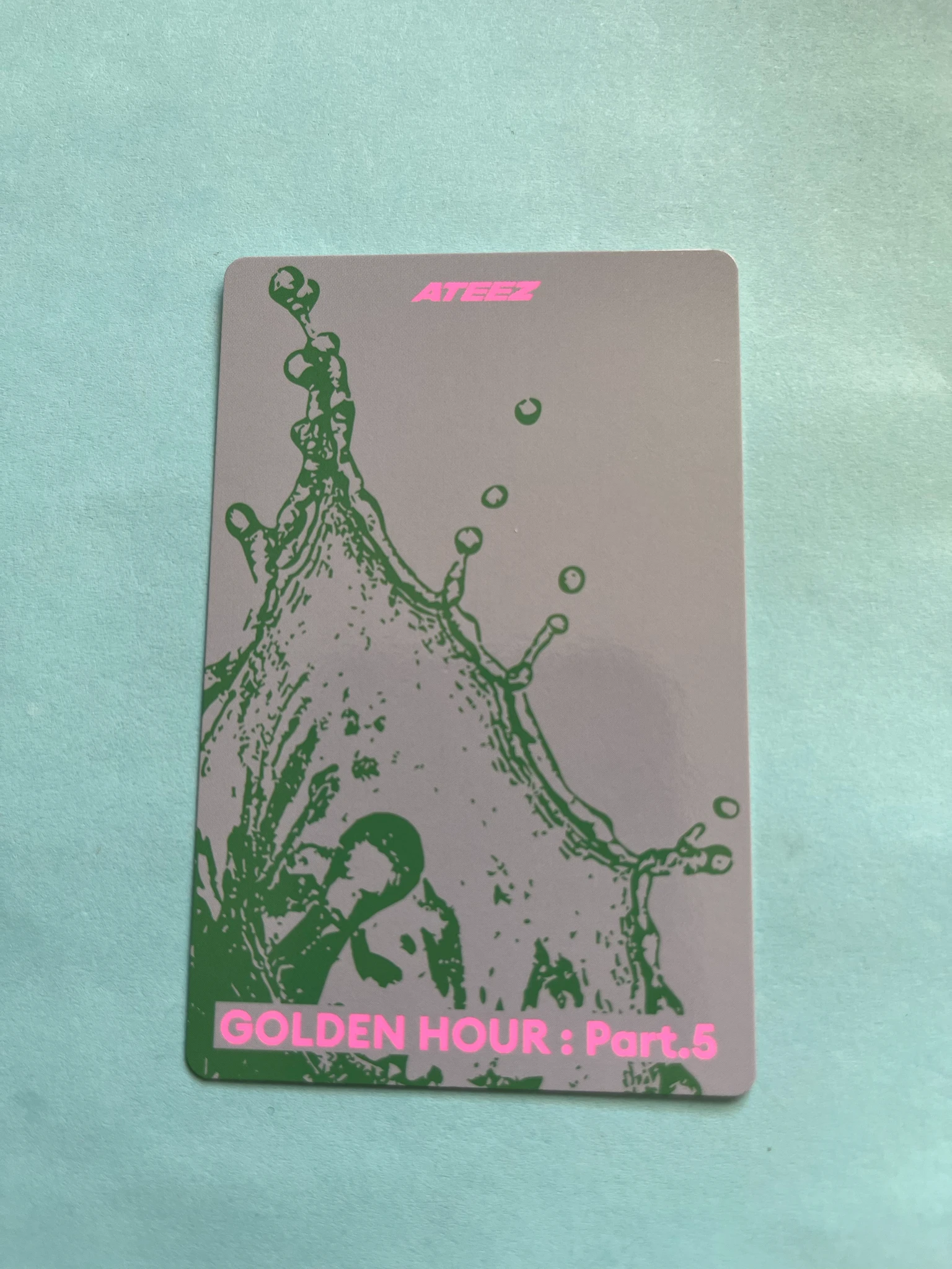 ATEEZ Yeosang ATEEZ - Yeosang - GOLDEN HOUR : Part.5 Album album photocard diary version listing photo 2
