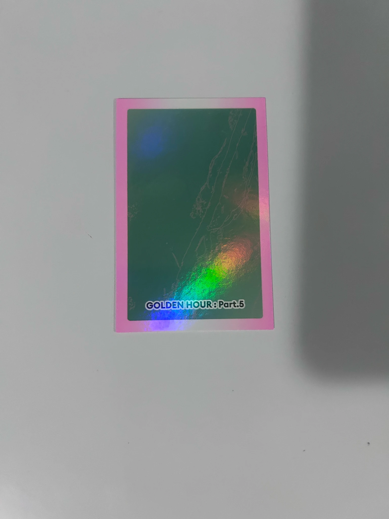 ATEEZ Yeosang ATEEZ - Yeosang - GOLDEN HOUR : Part.5 Album Z version album photocard listing photo 2