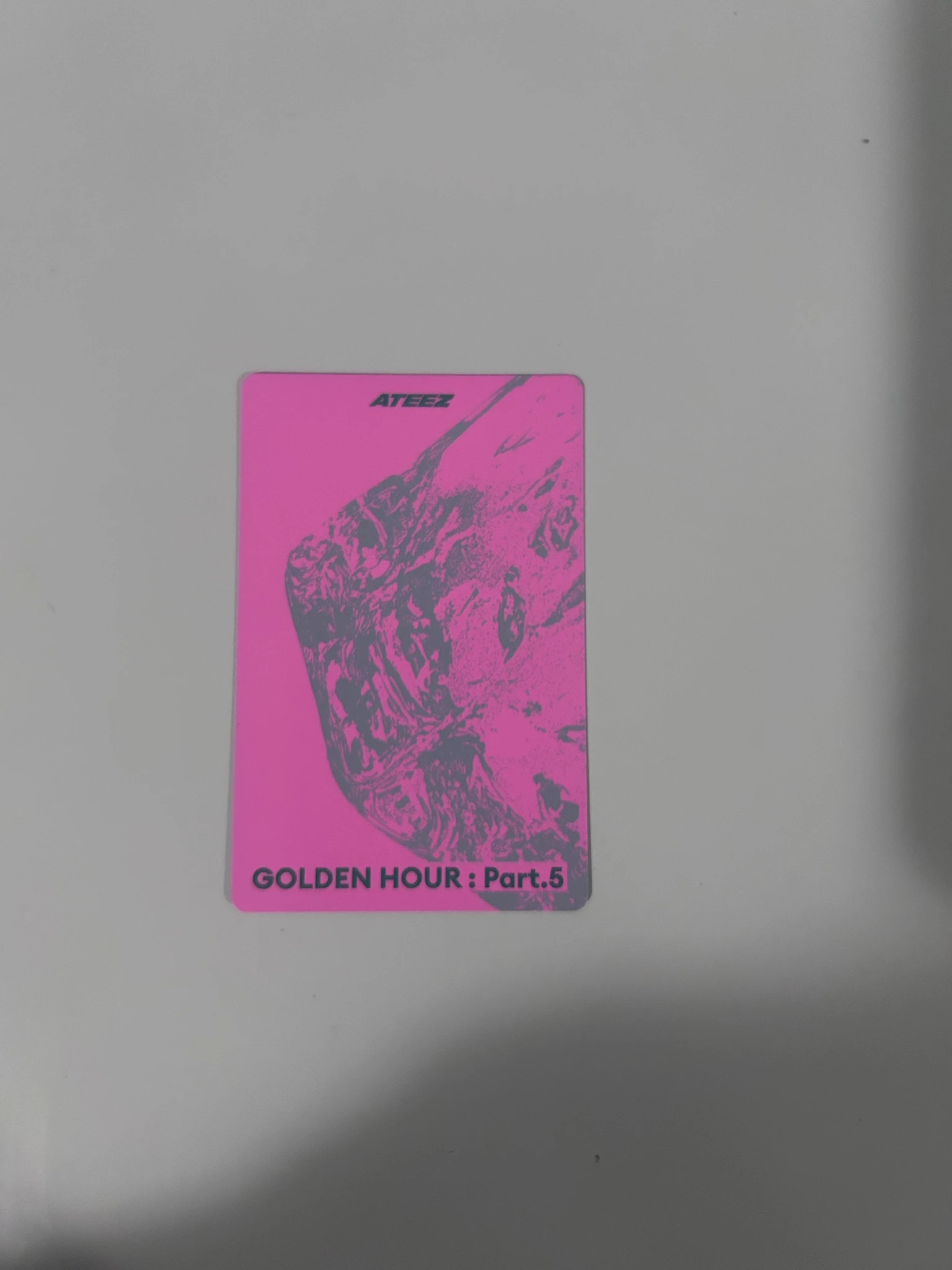 ATEEZ Yeosang ATEEZ - Yeosang - GOLDEN HOUR : Part.5 Album album photocard A version listing photo 2