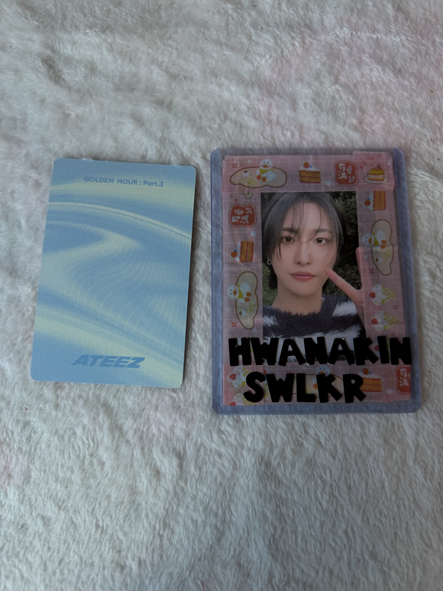 ATEEZ San ATEEZ - San - Golden Hour : Part.3 Album poca album photocard 1 listing photo 2