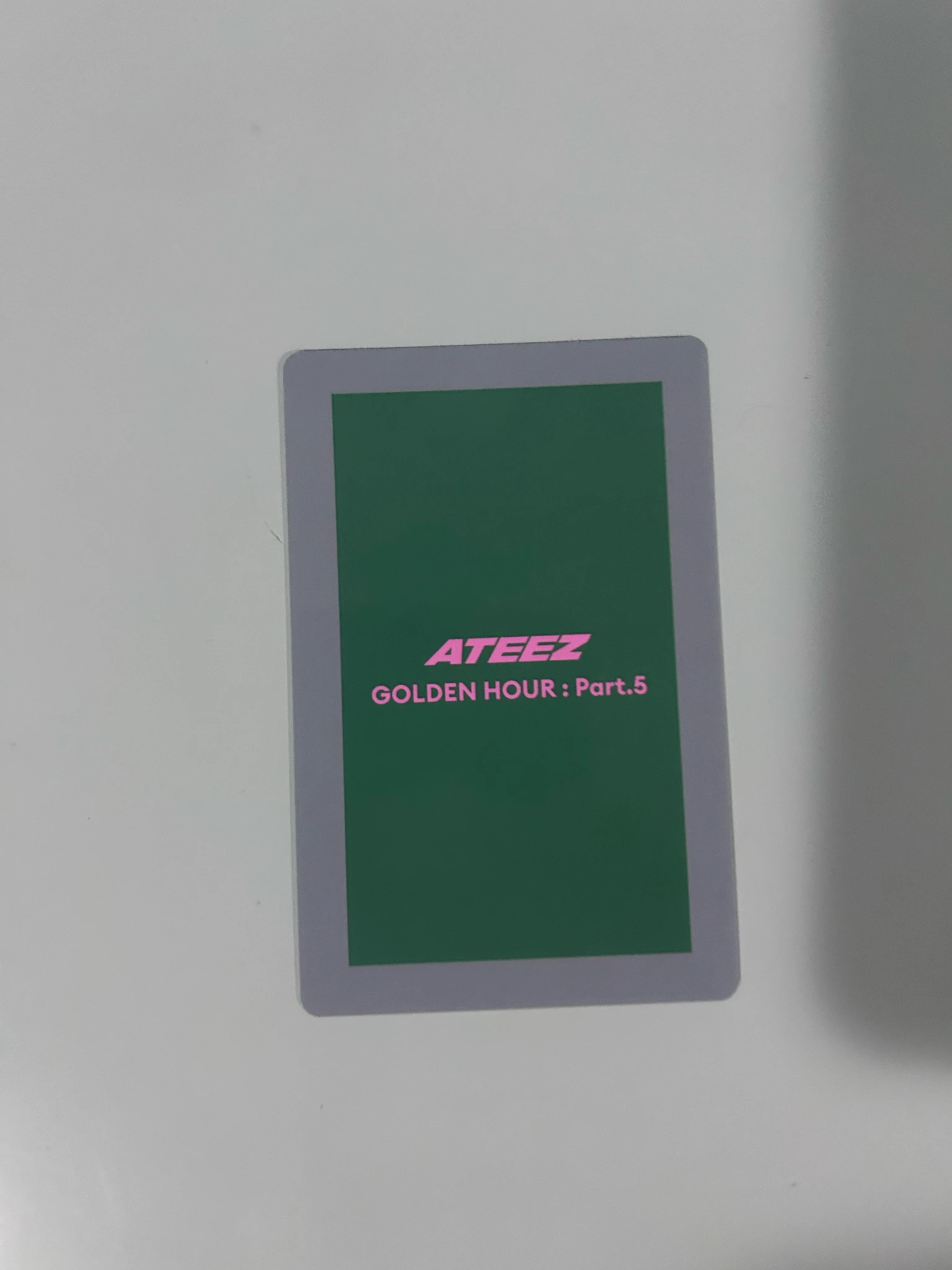 ATEEZ Yeosang ATEEZ - Yeosang - GOLDEN HOUR : Part.5 Album album photocard diary version listing photo 2