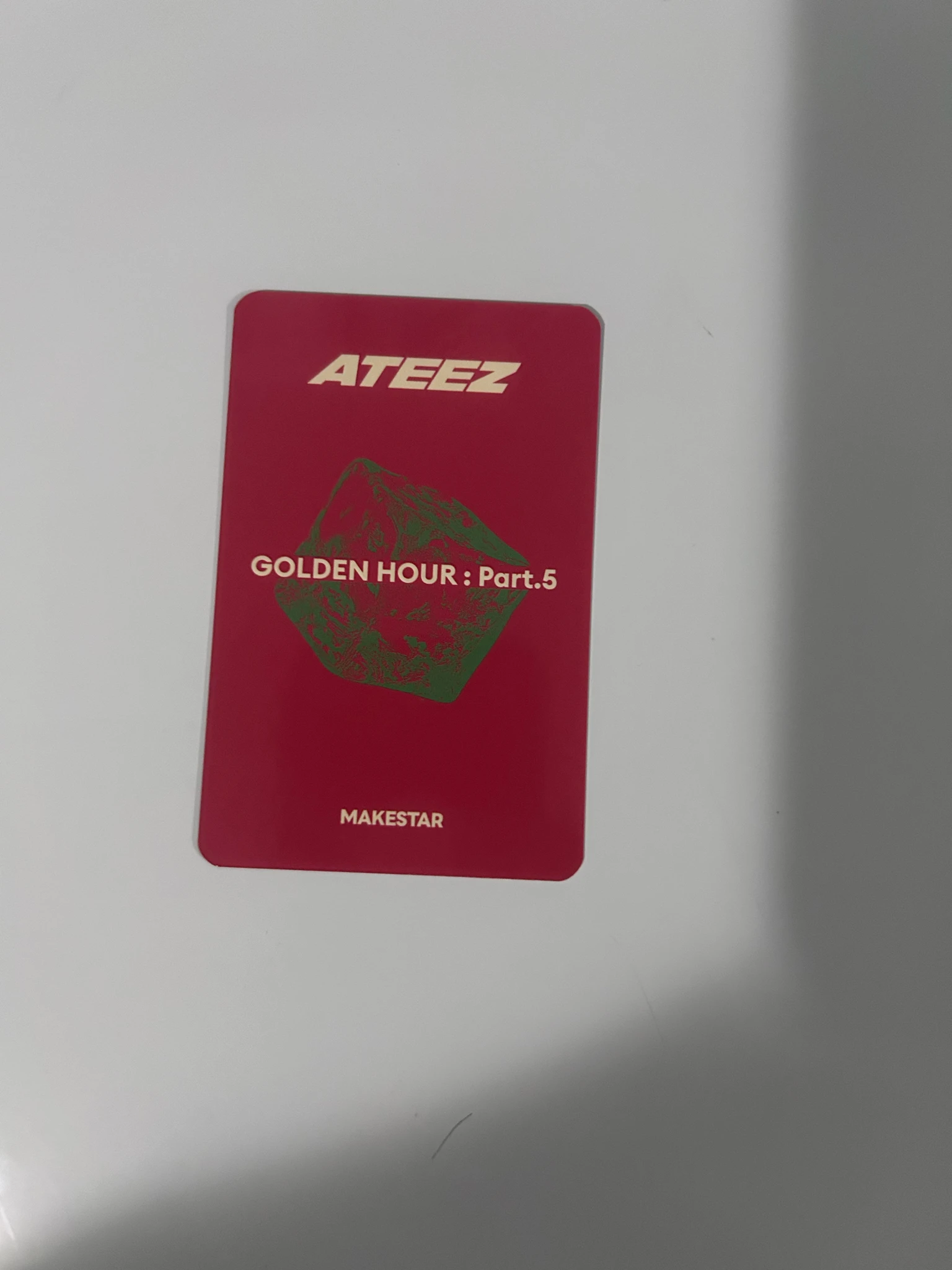 ATEEZ Yeosang ATEEZ - Yeosang - GOLDEN HOUR : Part.5 Album makestar poca album fansign video call (fancall) listing photo 2