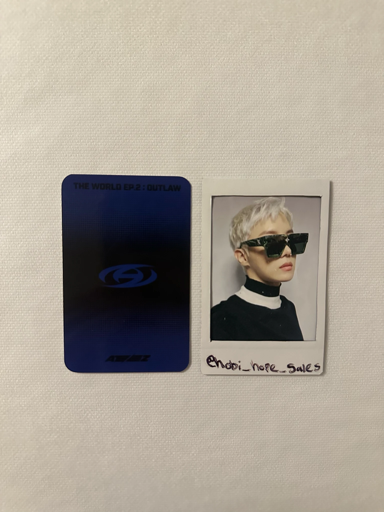 ATEEZ Yeosang ATEEZ - Yeosang - THE WORLD EP.2 : OUTLAW Album album photocard platform version listing photo 2
