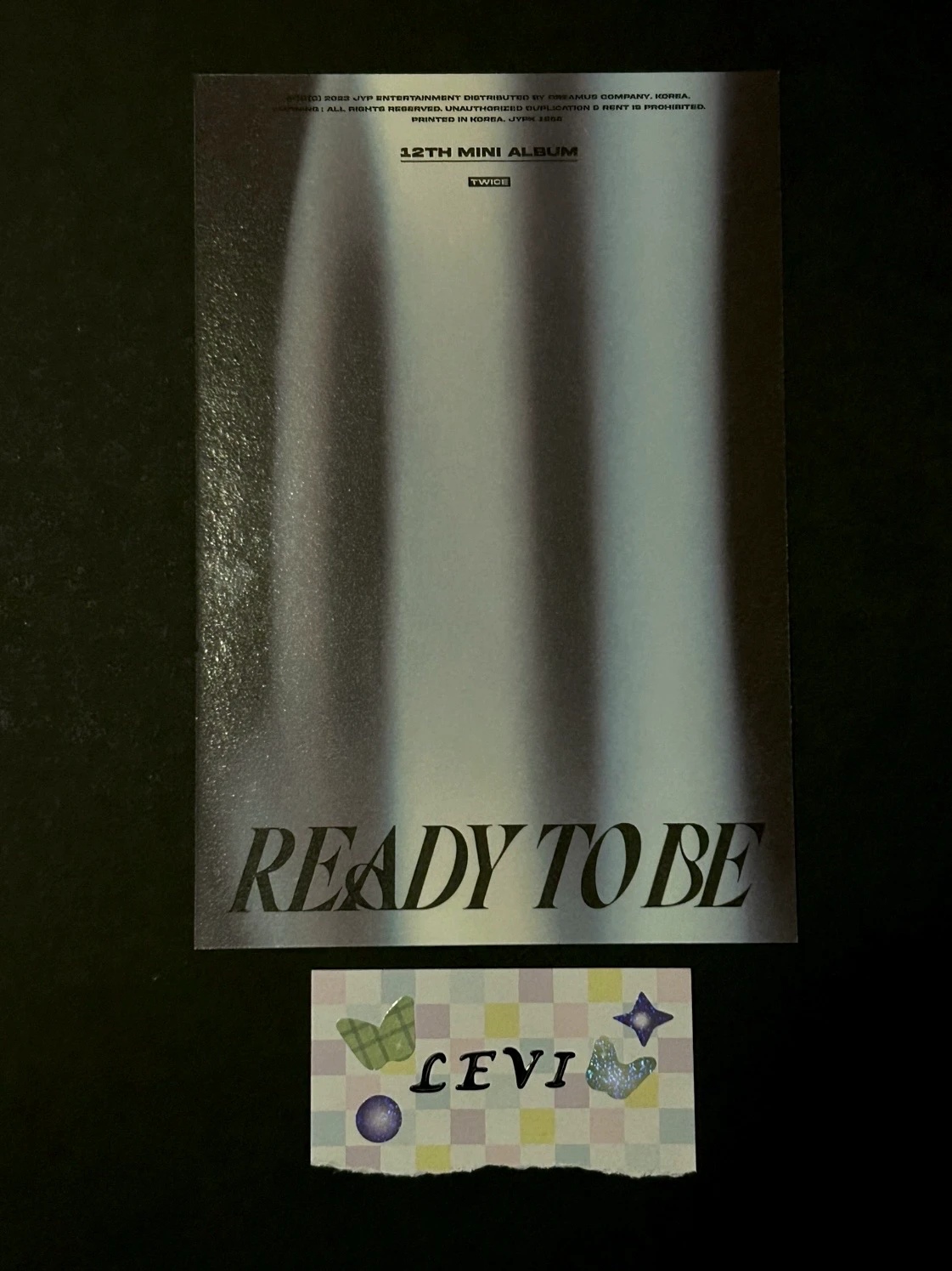 TWICE Jihyo TWICE-Jihyo-Album-READY TO BE listing photo 2