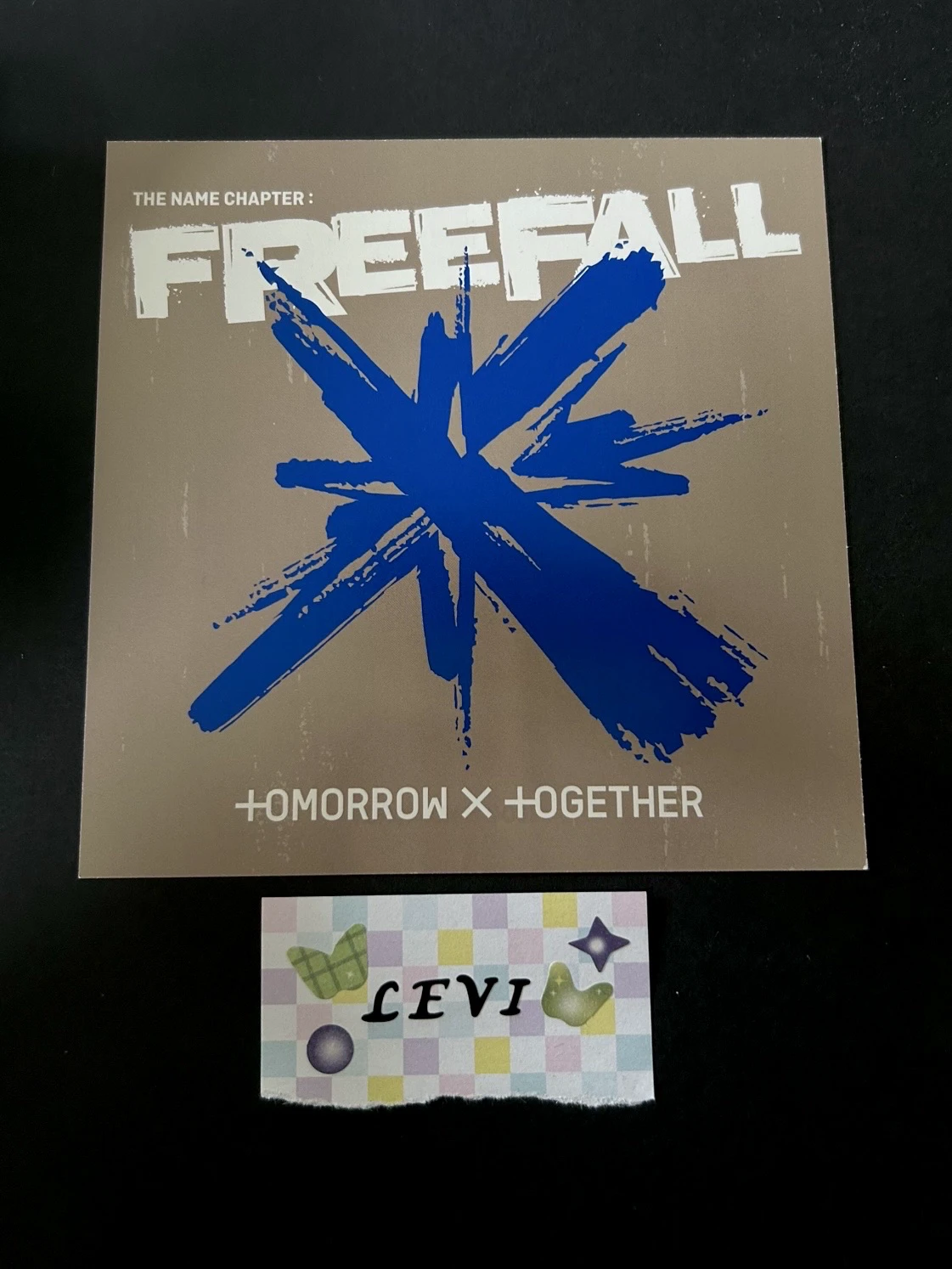 TOMORROW X TOGETHER Yeonjun TOMORROW X TOGETHER - Yeonjun - The Name Chapter: Freefall Album postcard album inclusion non-standard size melancholy version listing photo 2
