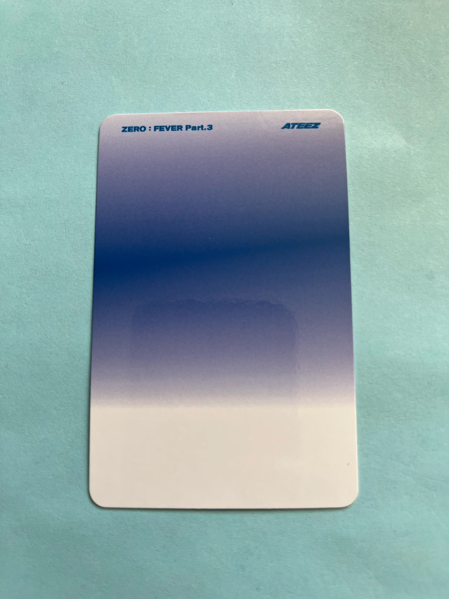 ATEEZ Yeosang ATEEZ - Yeosang - ZERO : FEVER Part.3 Album album photocard Z version version 1 listing photo 2