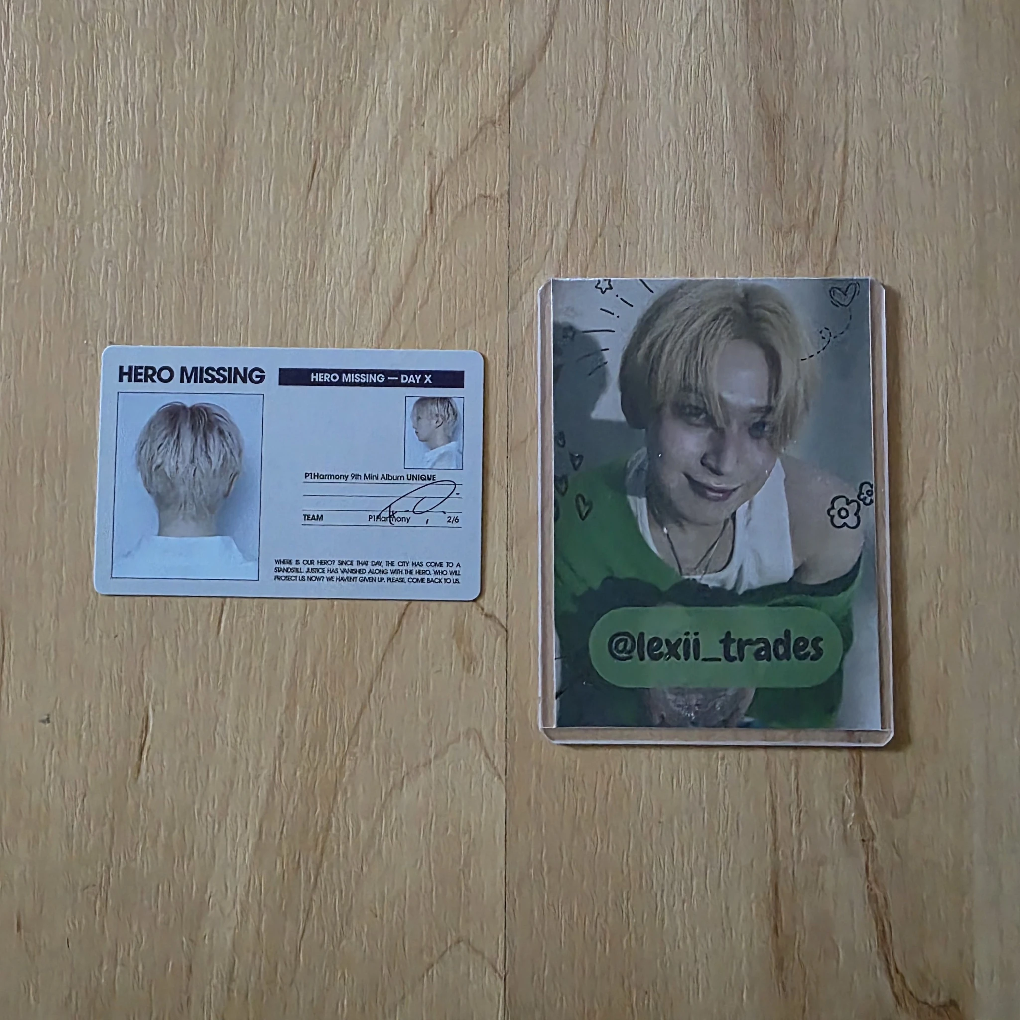 P1Harmony Theo P1Harmony - Theo - UNIQUE Album B version hero missing id listing photo 2