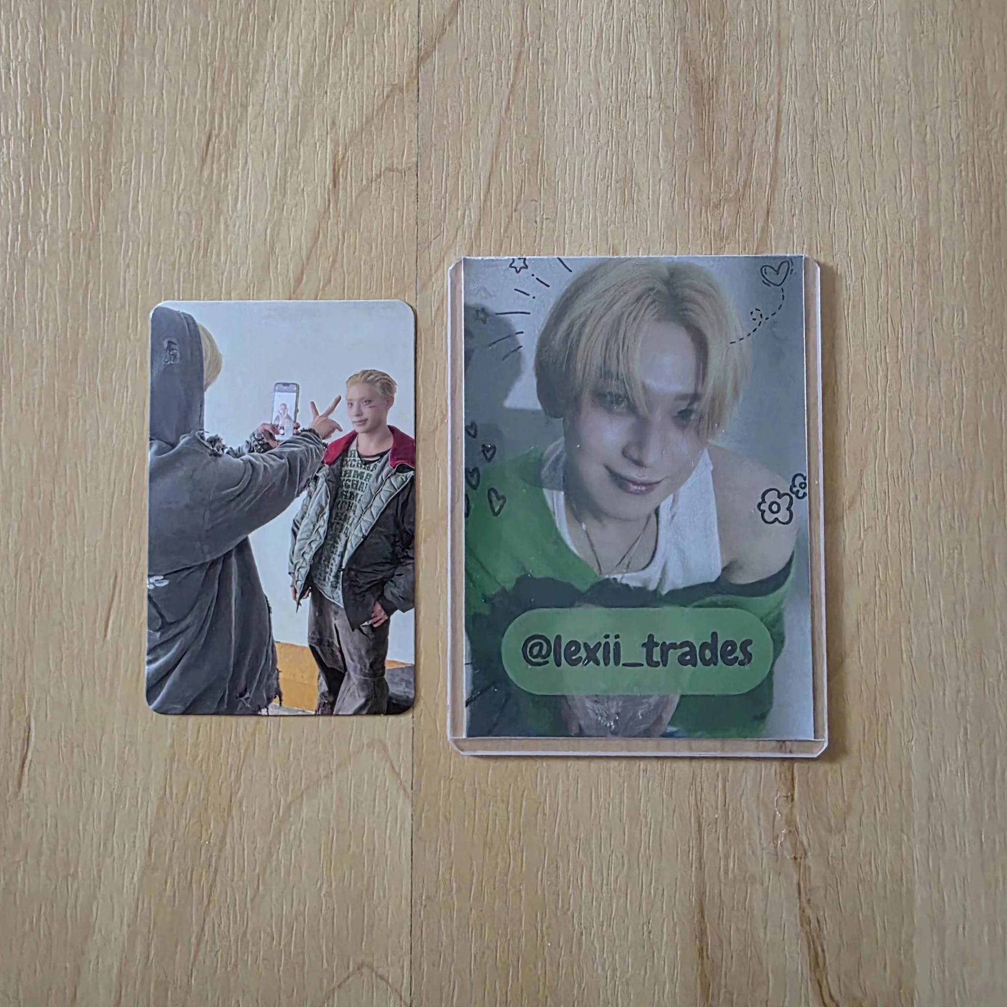 P1Harmony P1Harmony - Theo & Keeho - UNIQUE Album album photocard A version unit photocard listing photo 2