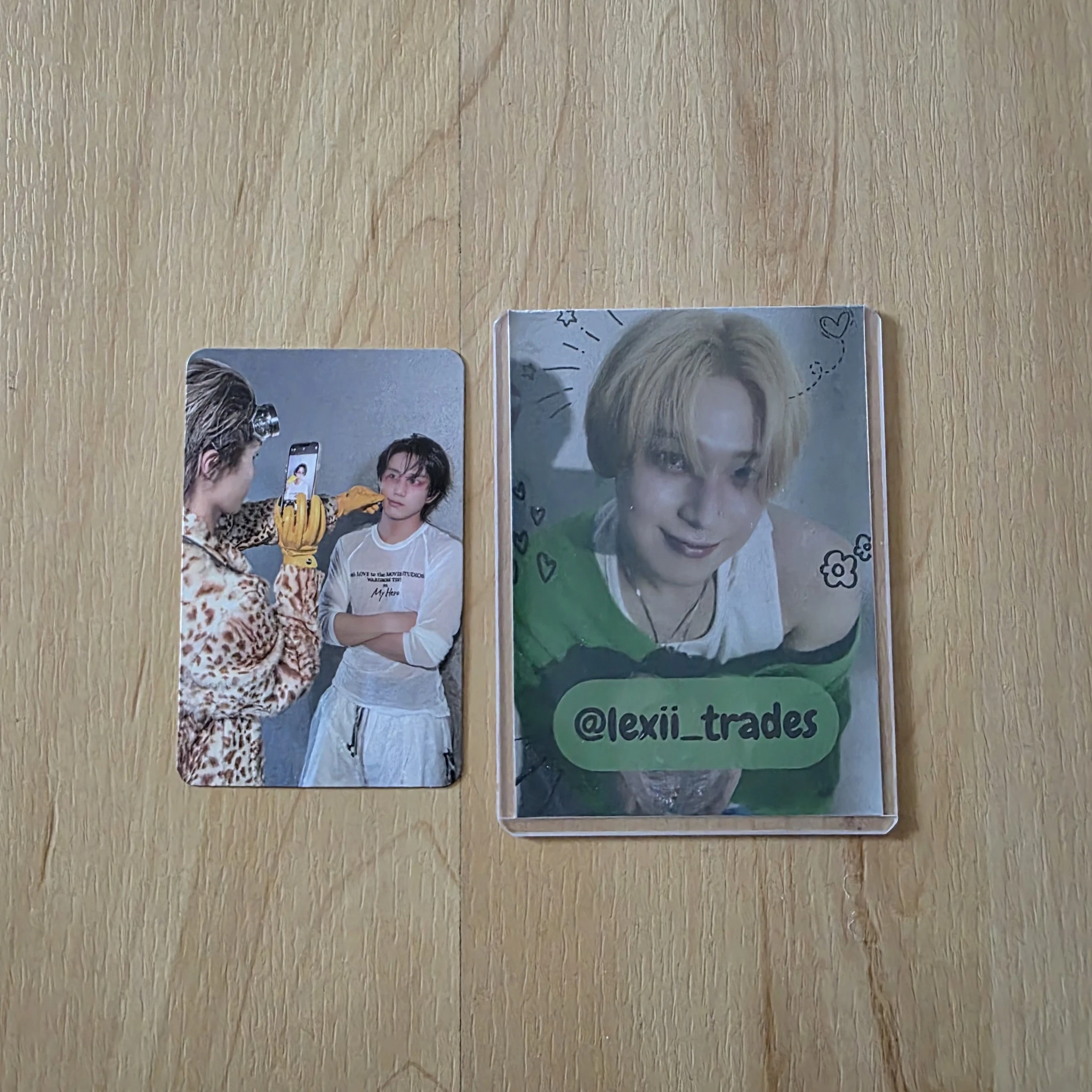 P1Harmony P1Harmony - Intak - UNIQUE Album album photocard back side C version listing photo 2