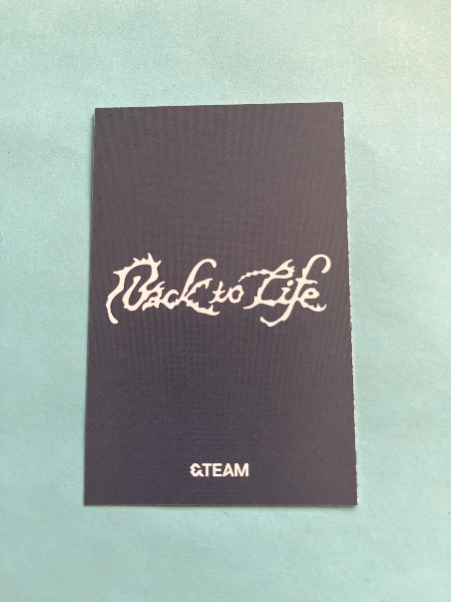&TEAM Maki &TEAM - Maki - Back to Life  Album weverse album version instant photo album photocard listing photo 2