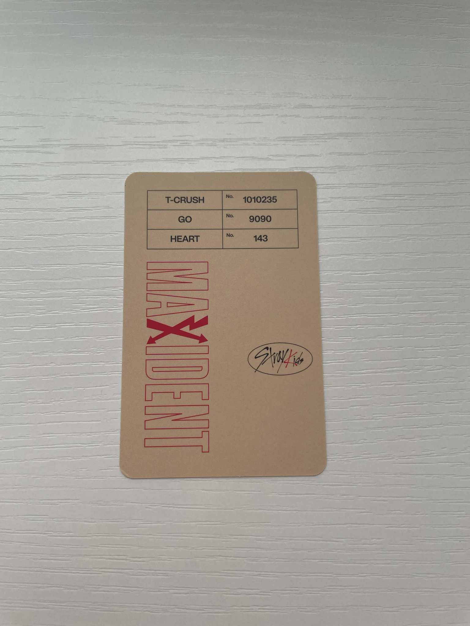 Stray Kids HAN Stray Kids - HAN - Maxident Album paper case version listing photo 2