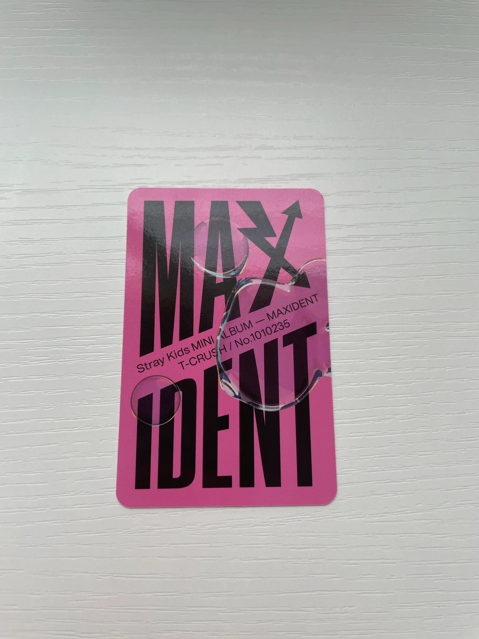Stray Kids Seungmin Stray Kids - Seungmin - Maxident Album T-Crush Version listing photo 2