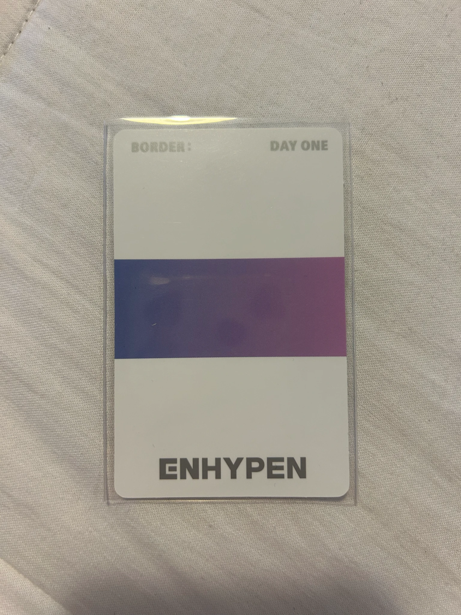 ENHYPEN Ni-ki ENHYPEN - Ni-ki - BORDER : DAY ONE Album album photocard dawn version listing photo 2