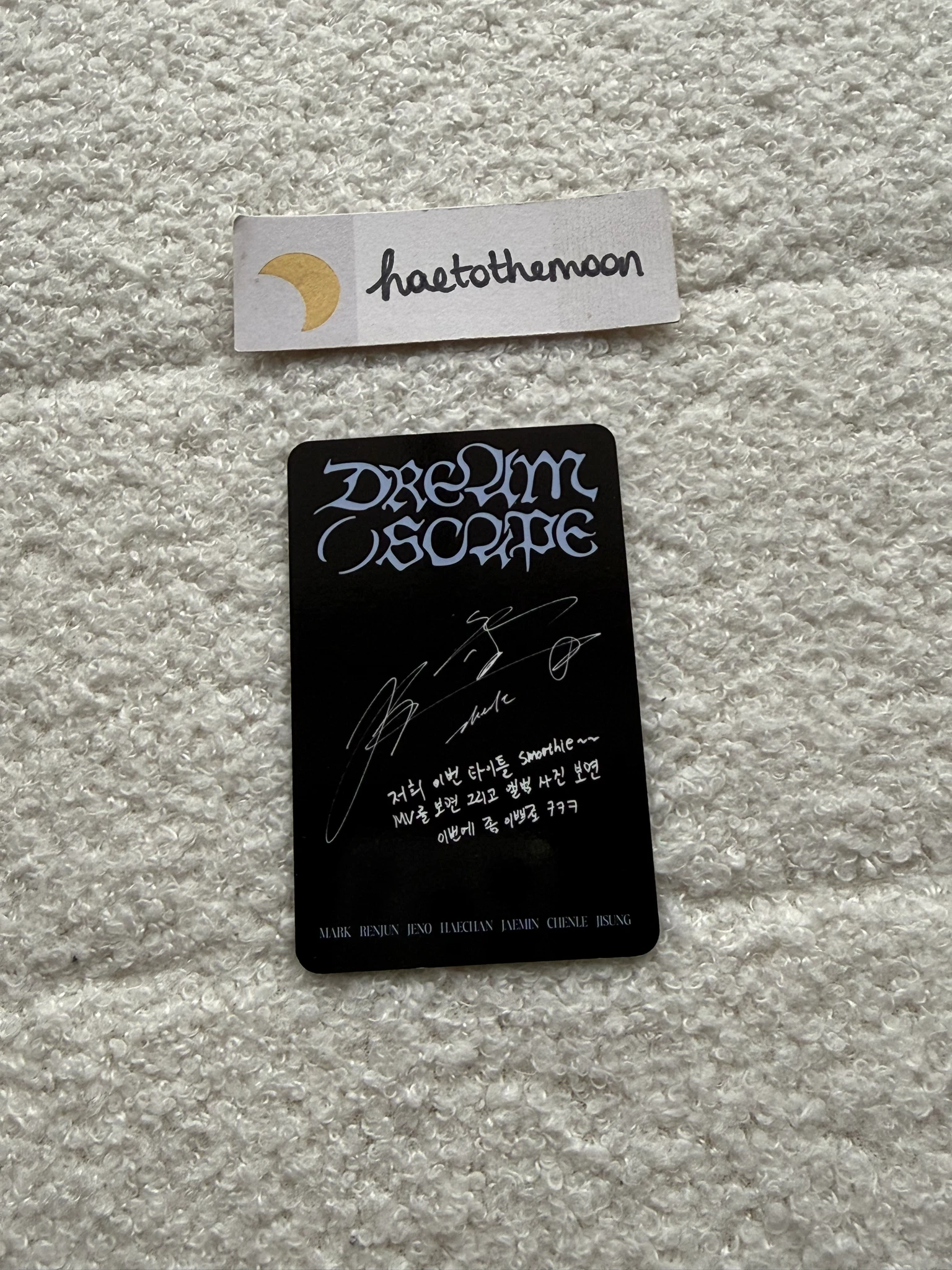 NCT DREAM Chenle NCT DREAM - Chenle - Dream()scape Album smoothie ver. listing photo 2