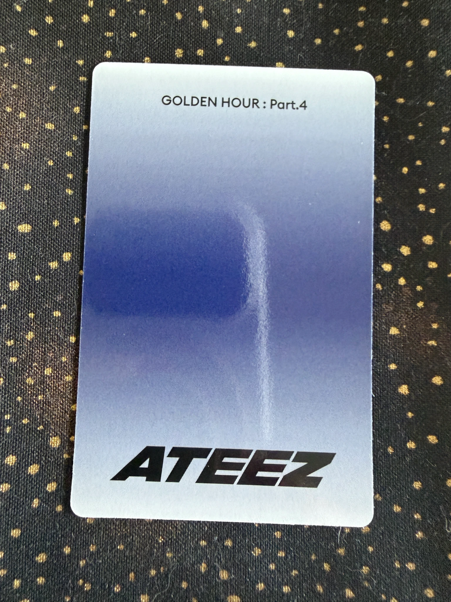 ATEEZ Hongjoong ATEEZ - Hongjoong - Golden Hour : Part.4 Album album photocard poca album listing photo 2
