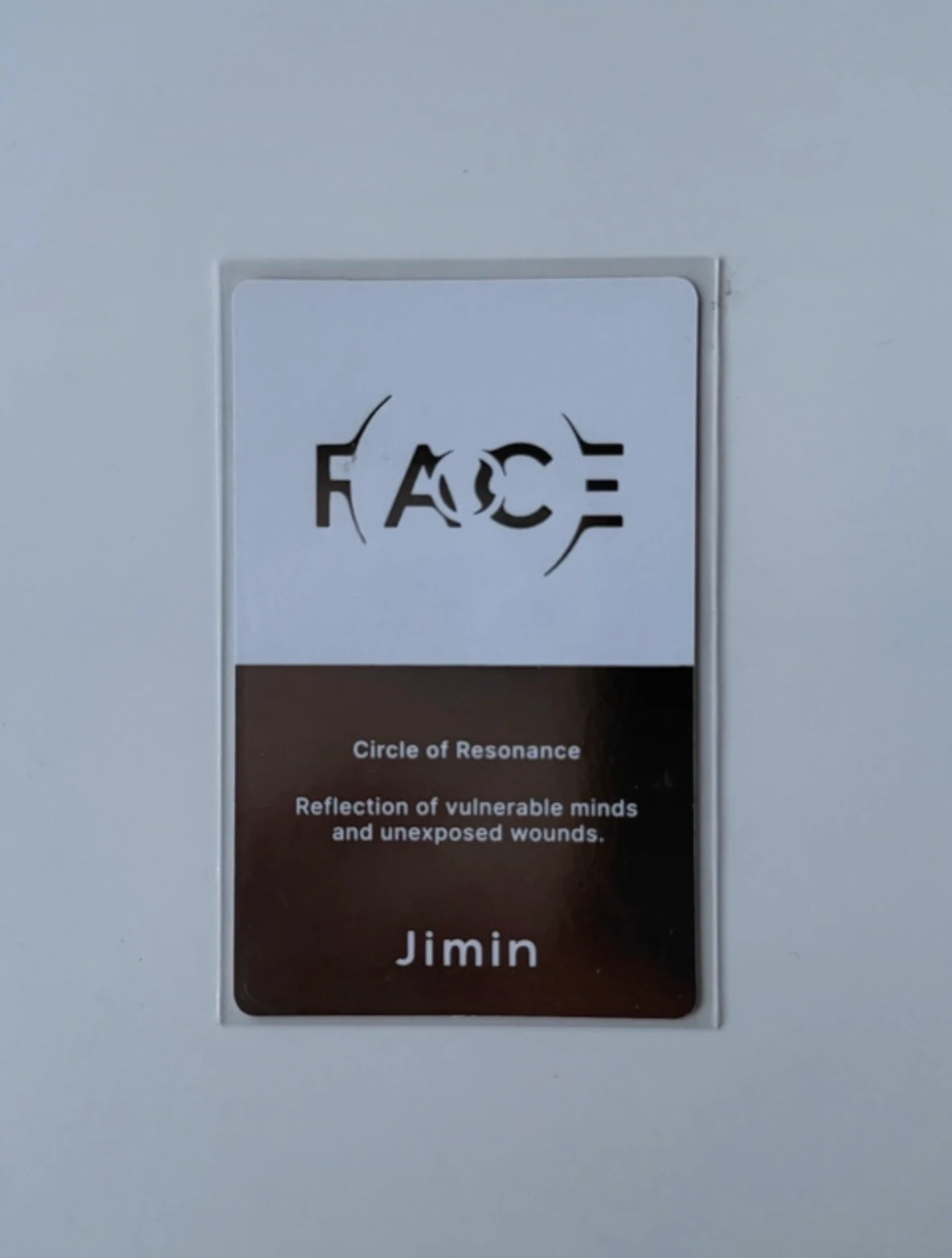 BTS Jimin BTS - Jimin - Face Album album photocard undefinable face ver. listing photo 2