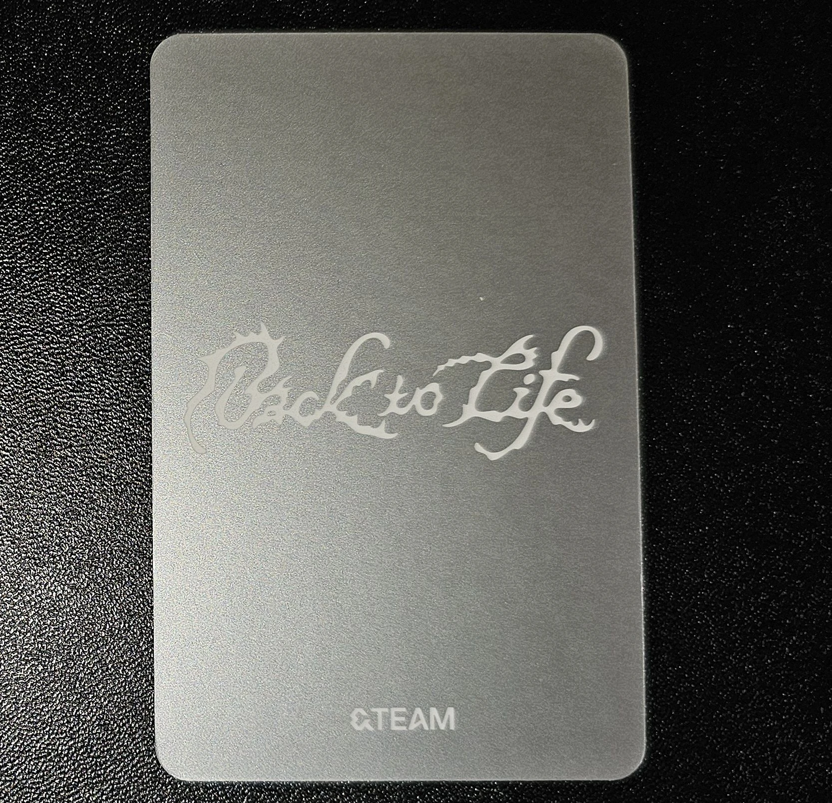 &TEAM &TEAM - EJ & Fuma - Back to Life  Album weverse album version album photocard mini CD-R version unit photocard listing photo 2