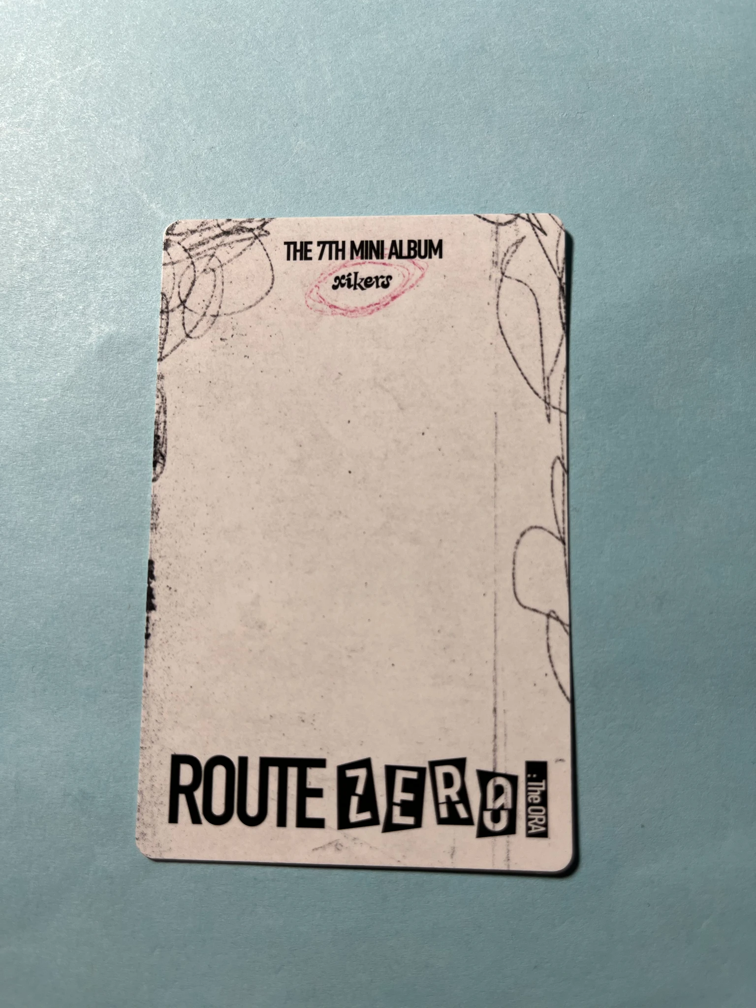xikers Hyunwoo xikers - Hyunwoo - ROUTE ZERO: The ORA Album special version listing photo 2