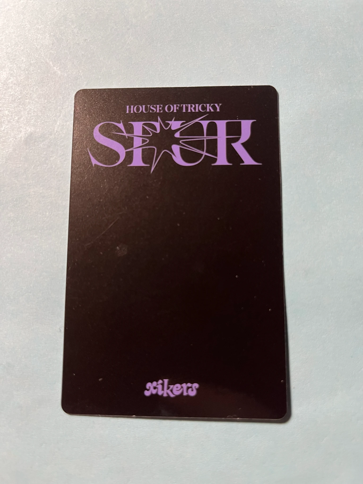 xikers Jinsik Xikers - Jinsik - HOUSE OF TRICKY : SPUR Album X version album photocard listing photo 2