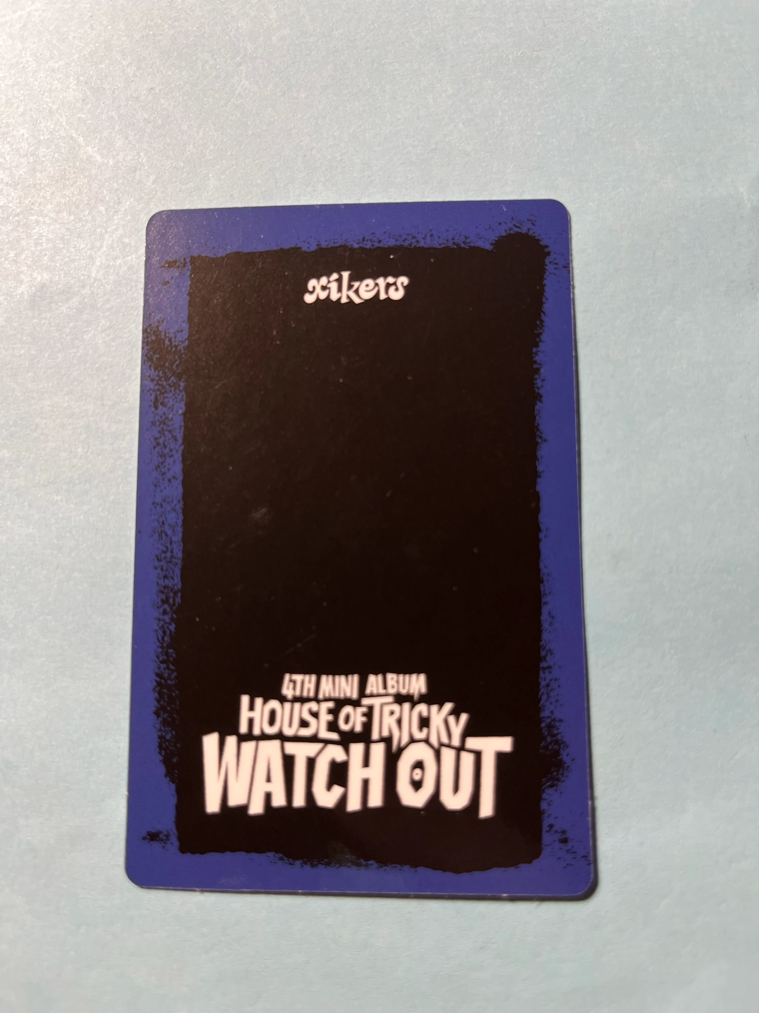 xikers Jinsik Xikers - Jinsik - HOUSE OF TRICKY : WATCH OUT Album album photocard tricky version listing photo 2