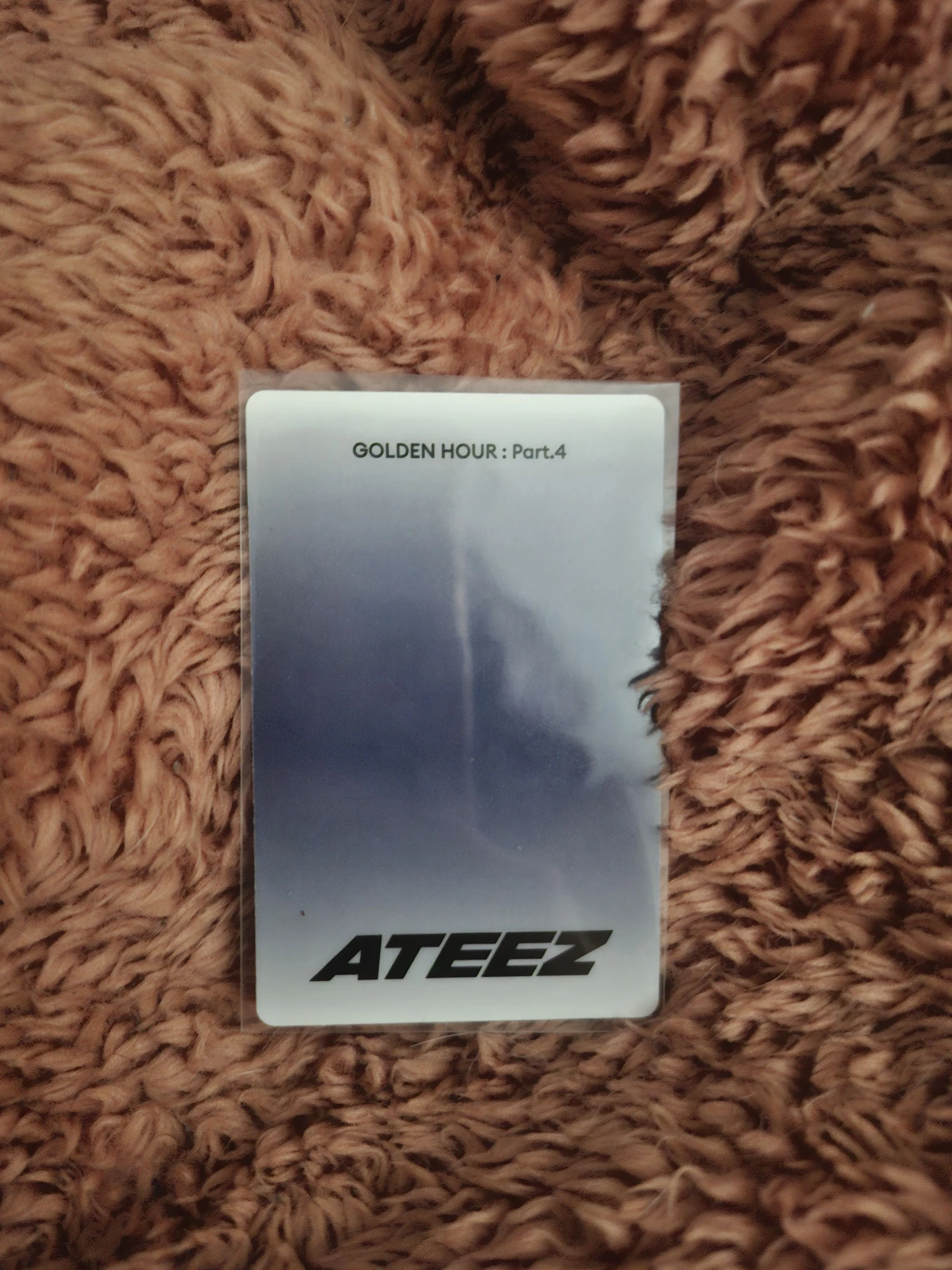 ATEEZ Yeosang ATEEZ - Yeosang - Golden Hour : Part.4 Album album photocard poca album listing photo 2