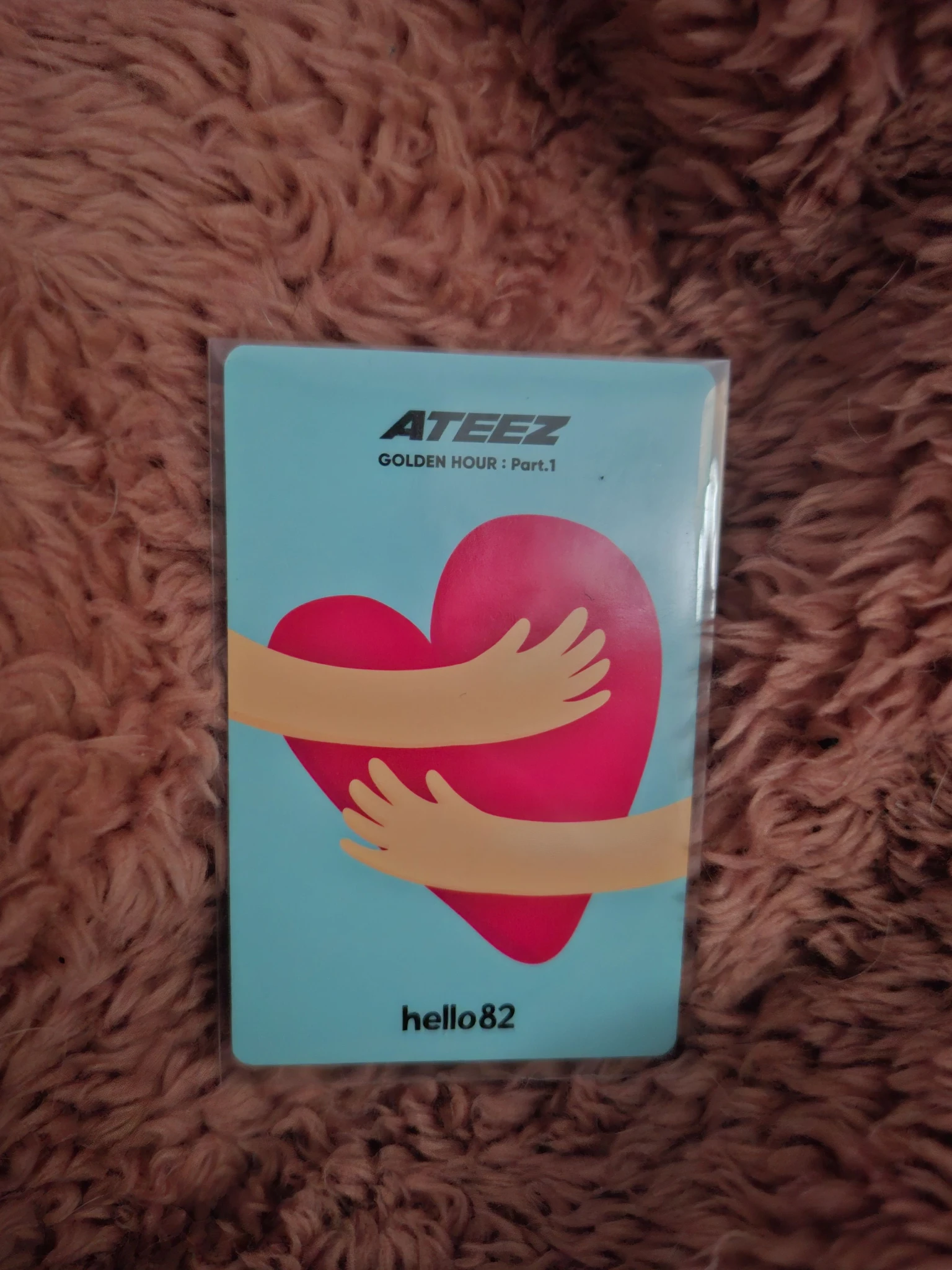ATEEZ Hongjoong ATEEZ - Hongjoong - Golden Hour : Part.1 Album hello82 hug listing photo 2