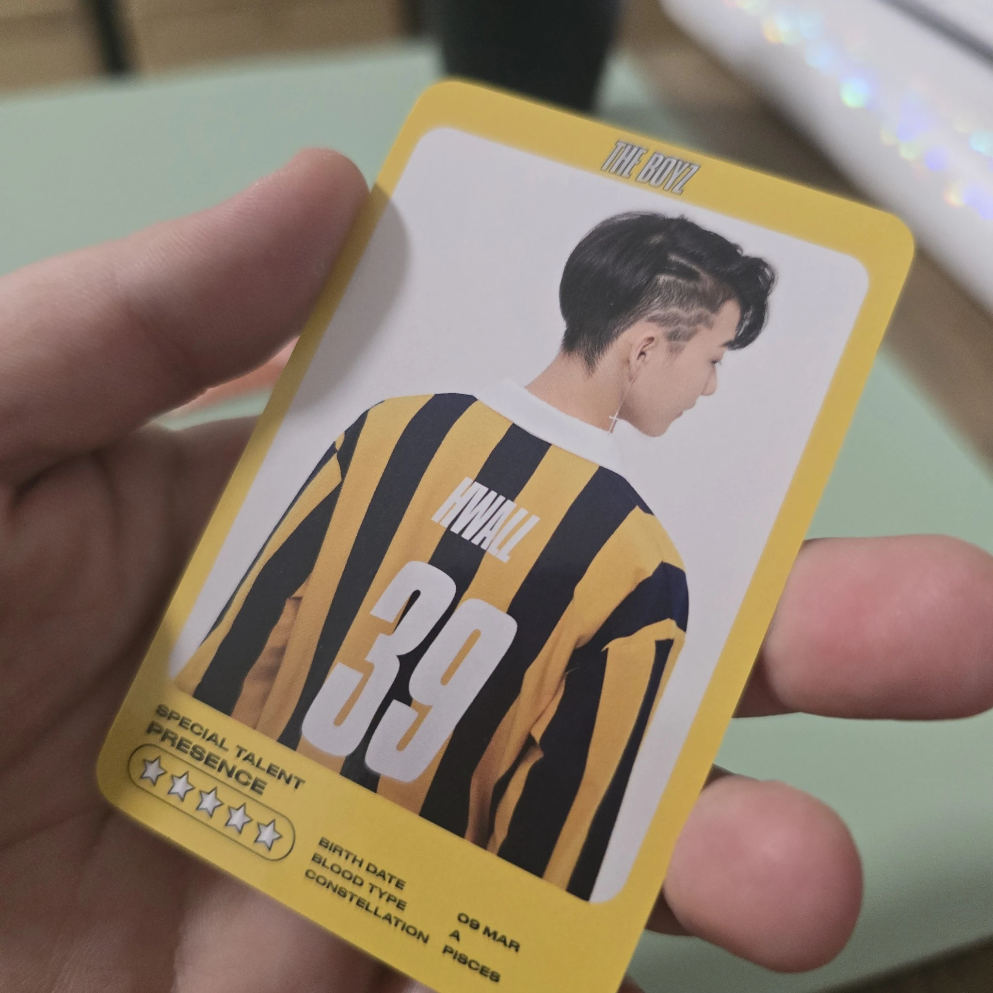 THE BOYZ Hyunjun Hur (ex. Hwall) THE BOYZ - Hwall - The Start Album album photocard listing photo 2